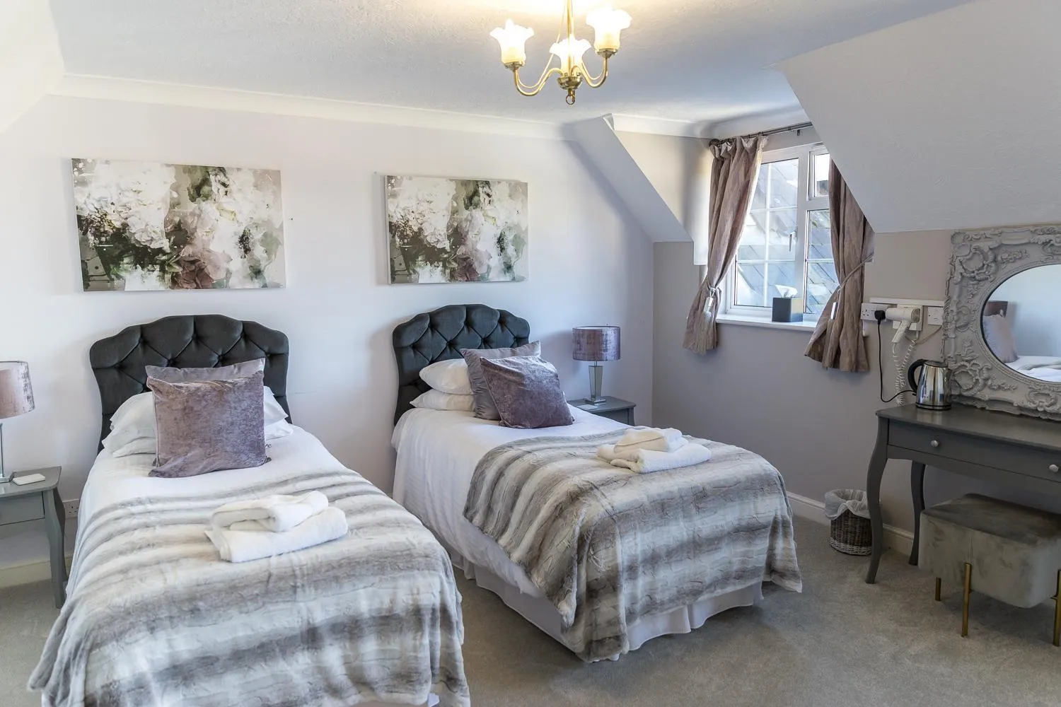 Bed in Cricket Field House