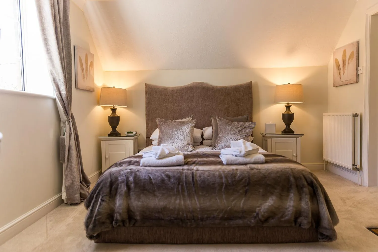 Bed in Cricket Field House