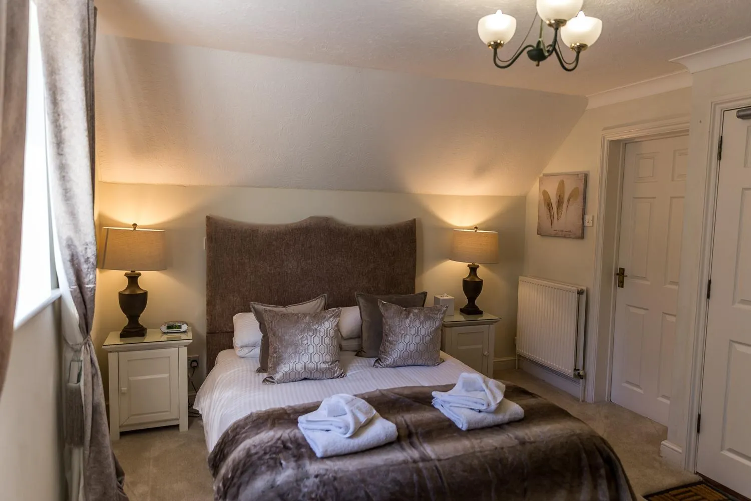 Bed in Cricket Field House