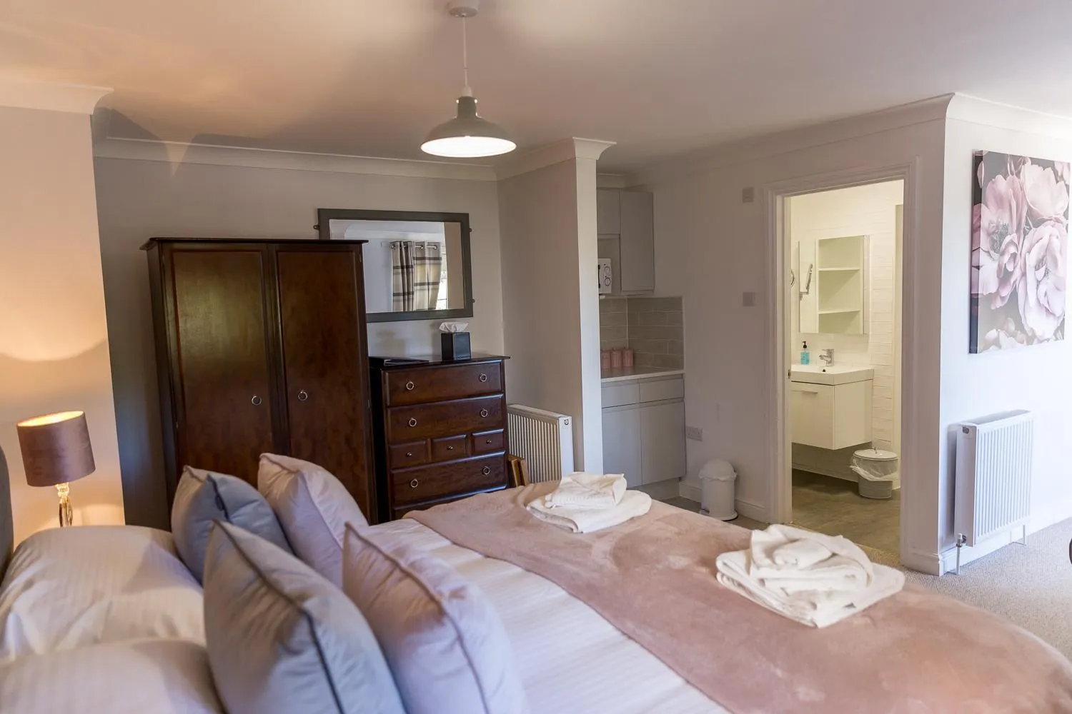 Bed in Cricket Field House