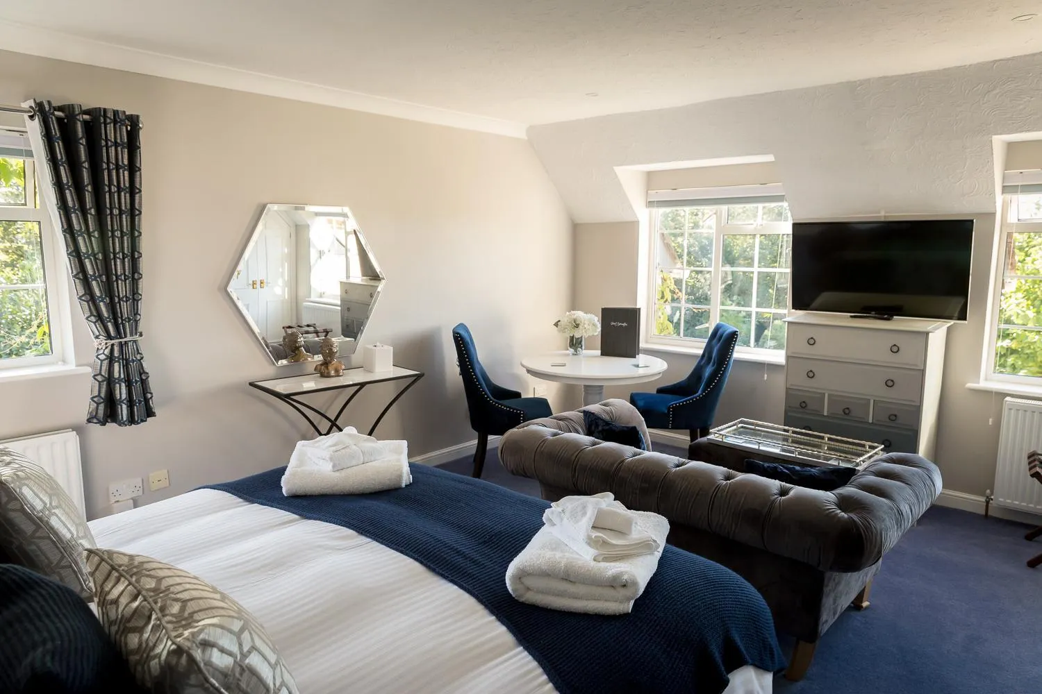 Bed in Cricket Field House