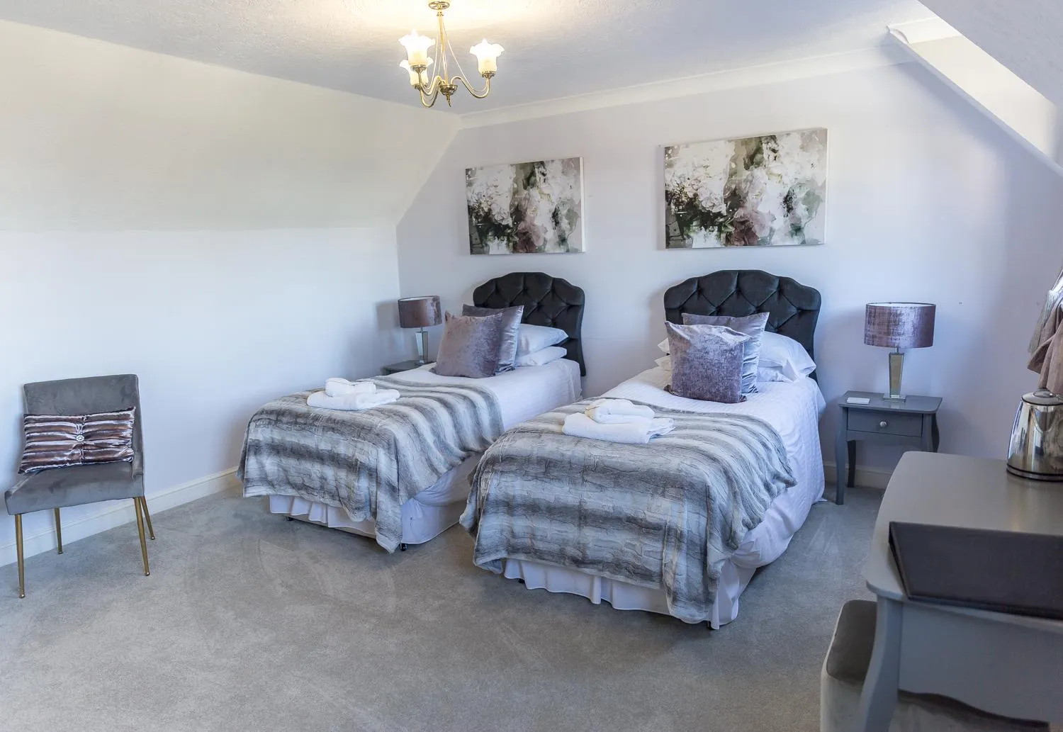 Bed in Cricket Field House