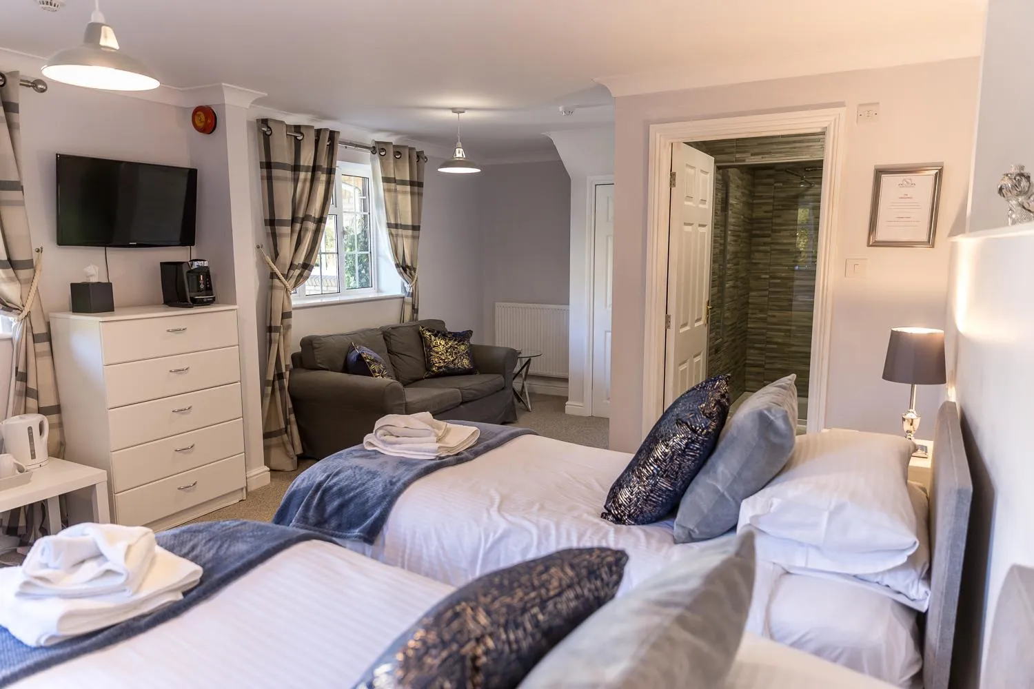 Bed in Cricket Field House