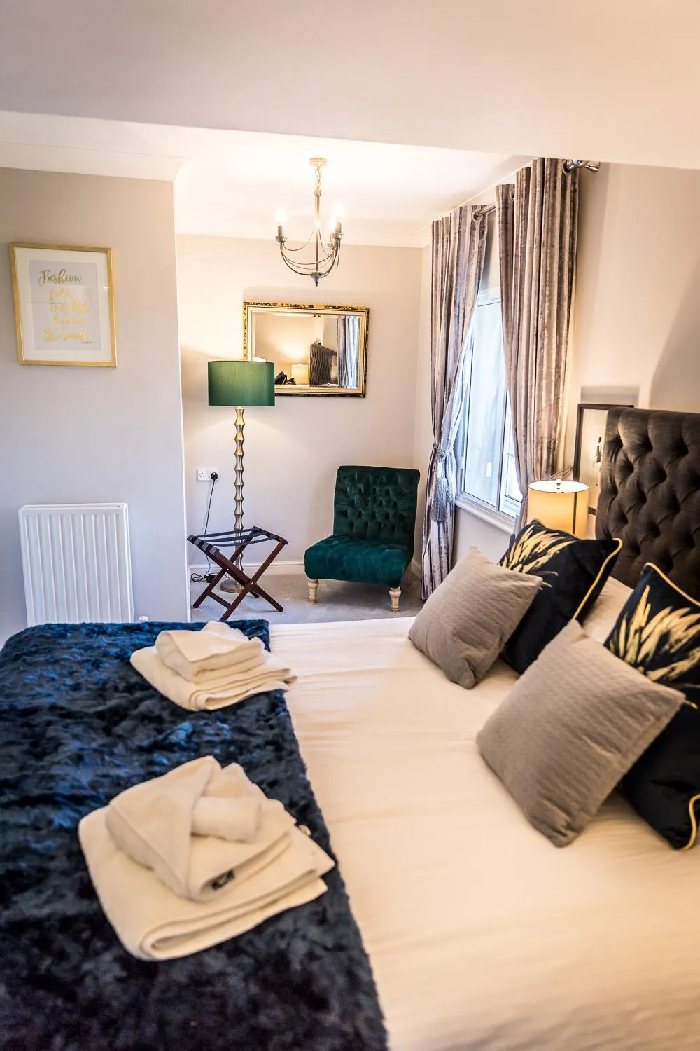 Bed in Cricket Field House