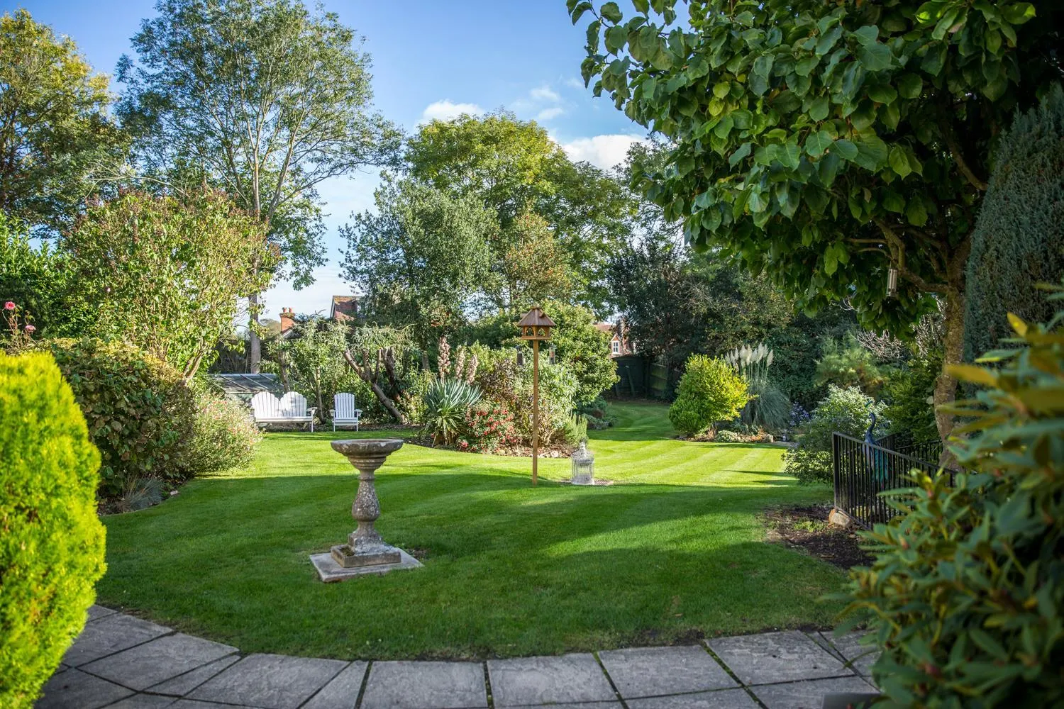 Garden in Cricket Field House