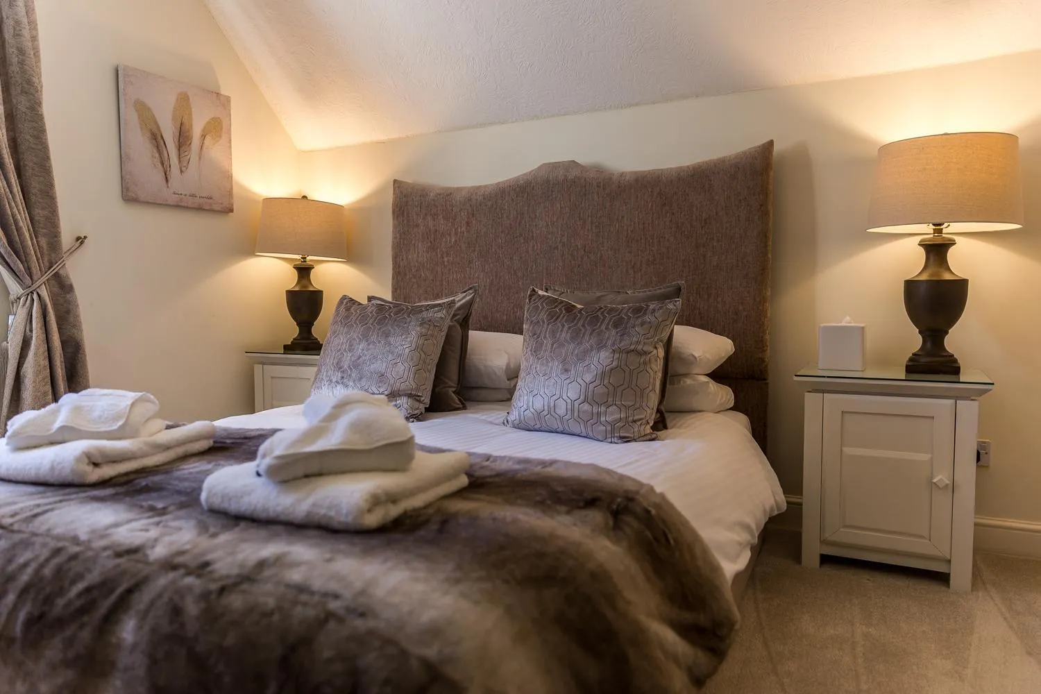 Bed in Cricket Field House