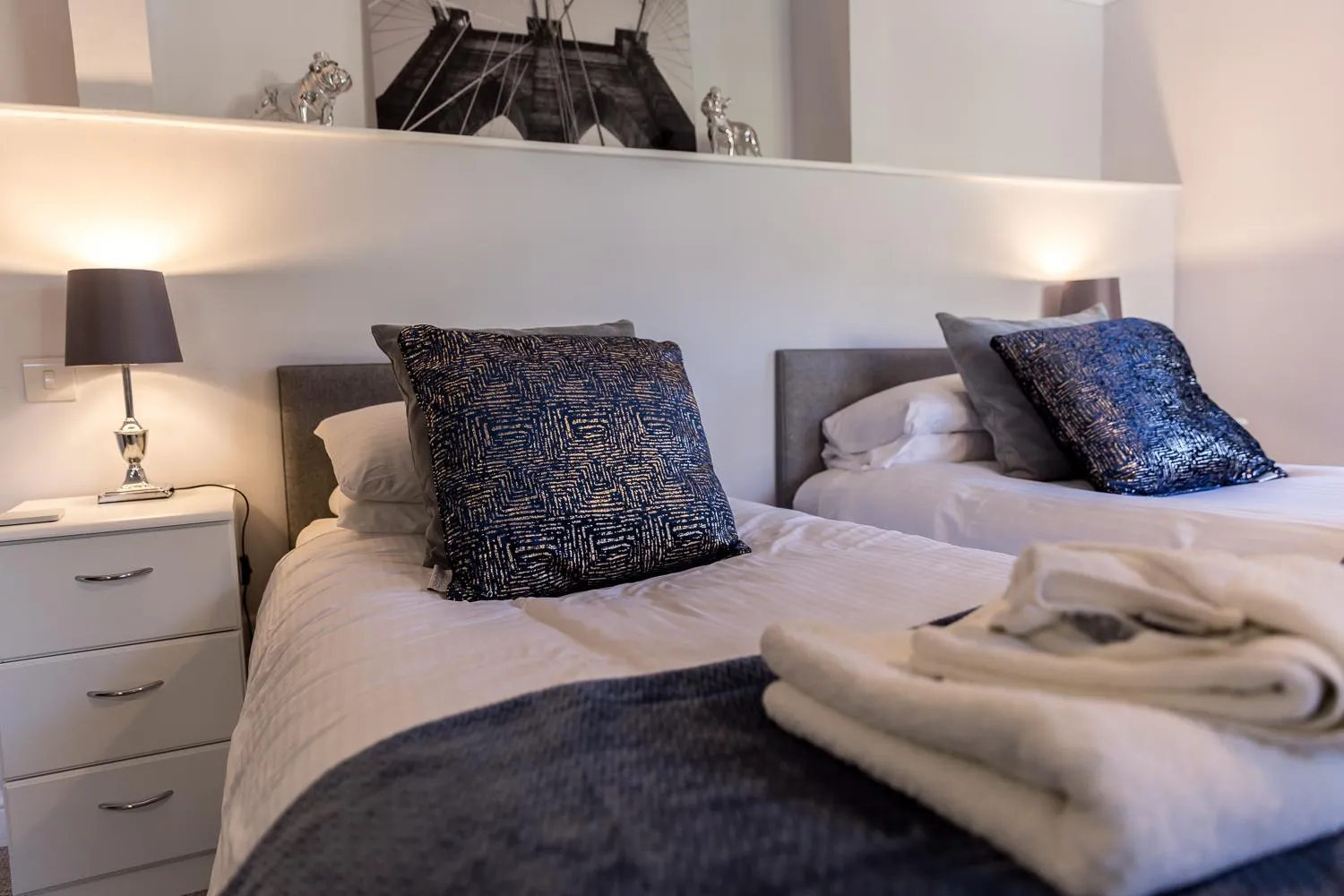 Bed in Cricket Field House