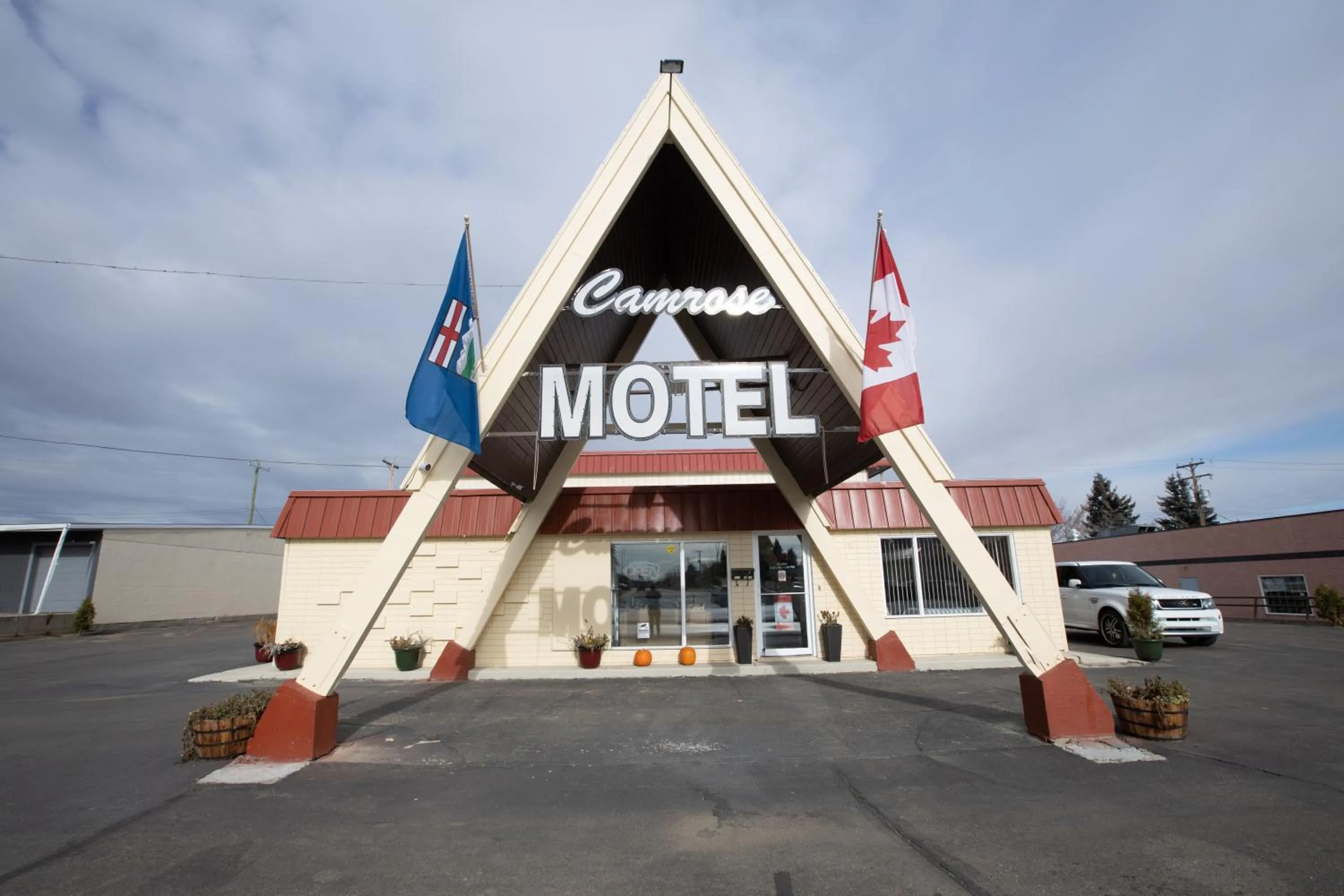 Property building in Camrose Motel
