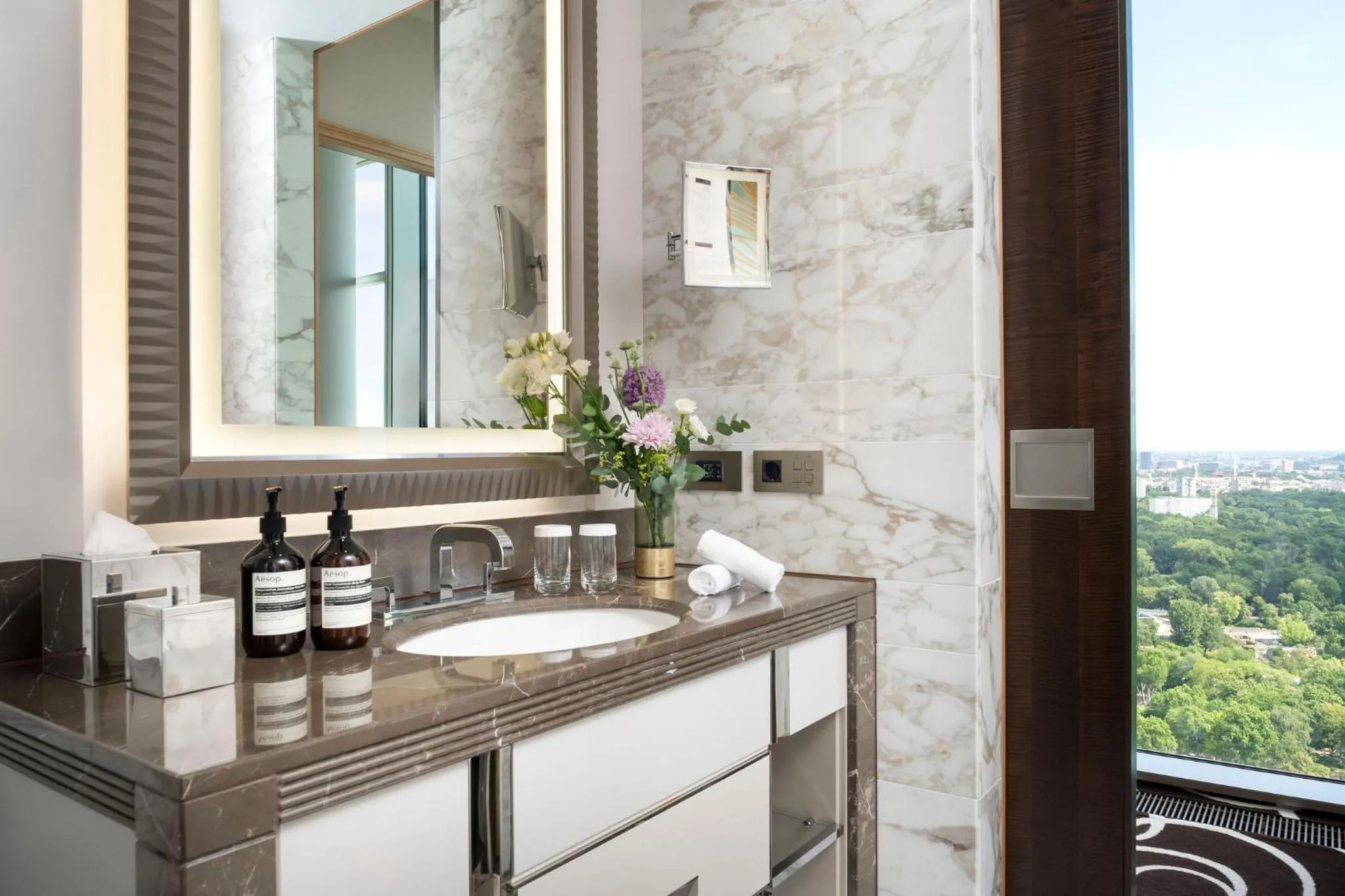 Bathroom in Waldorf Astoria Berlin