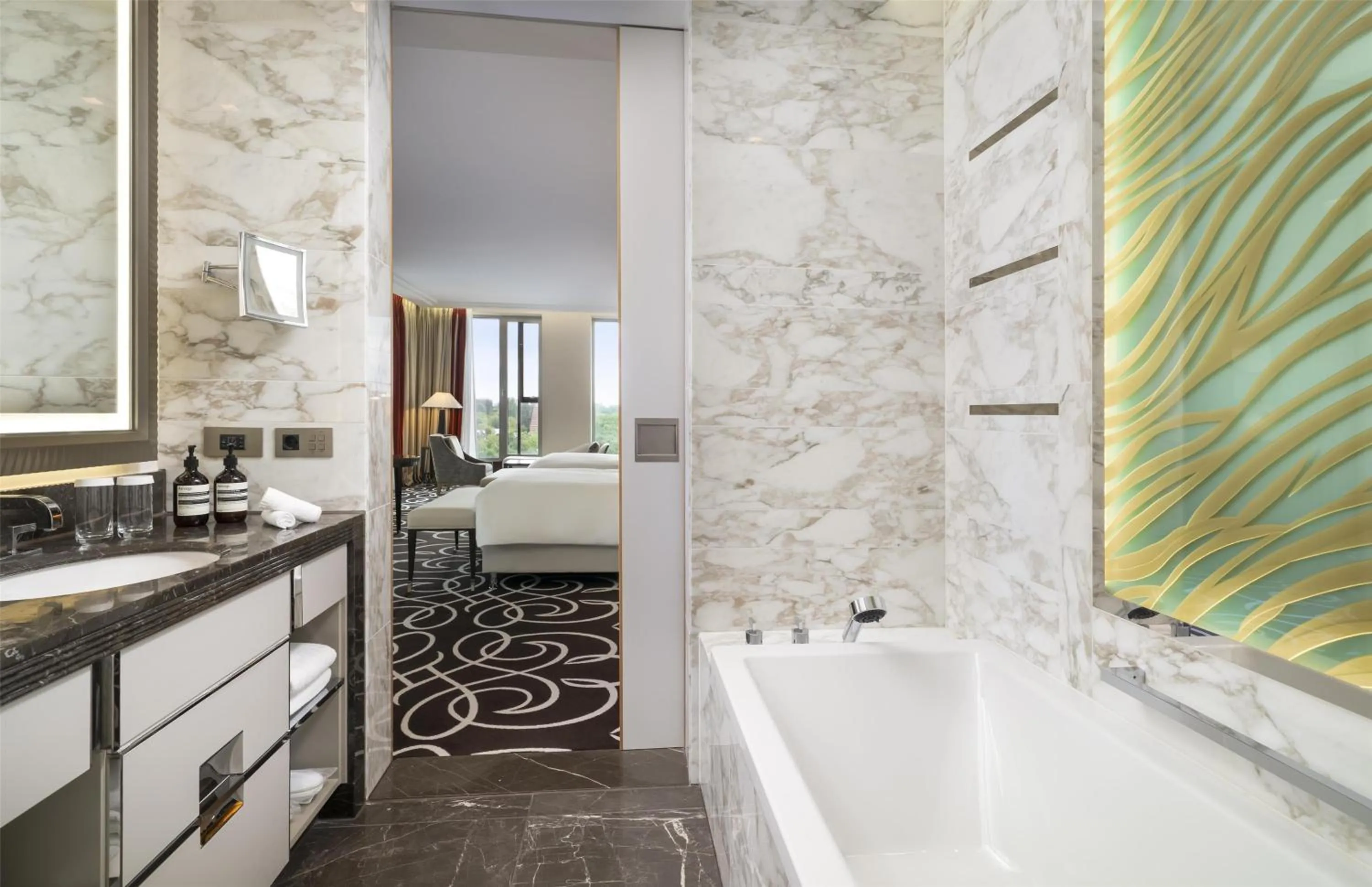 Bathroom in Waldorf Astoria Berlin