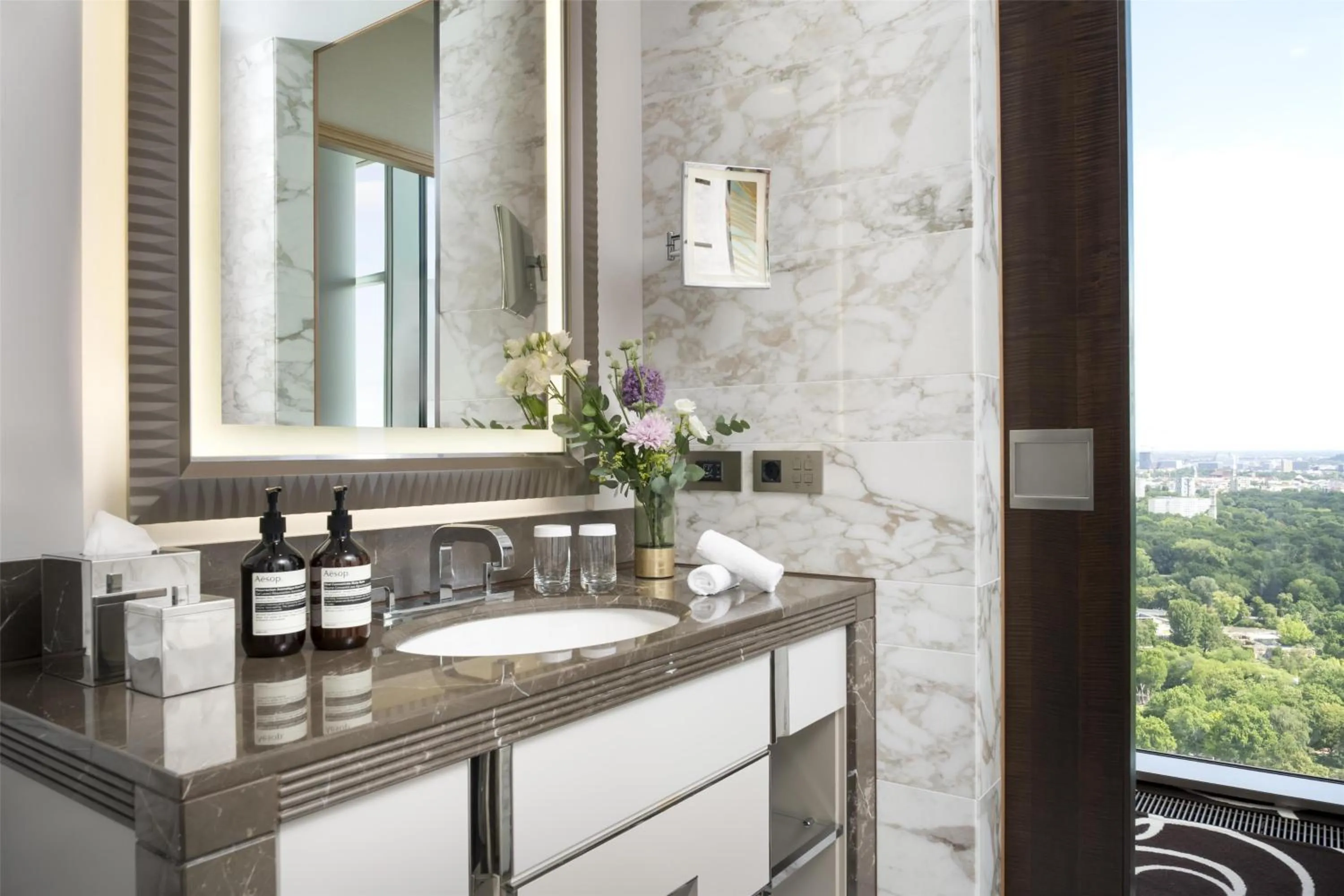 Bathroom in Waldorf Astoria Berlin