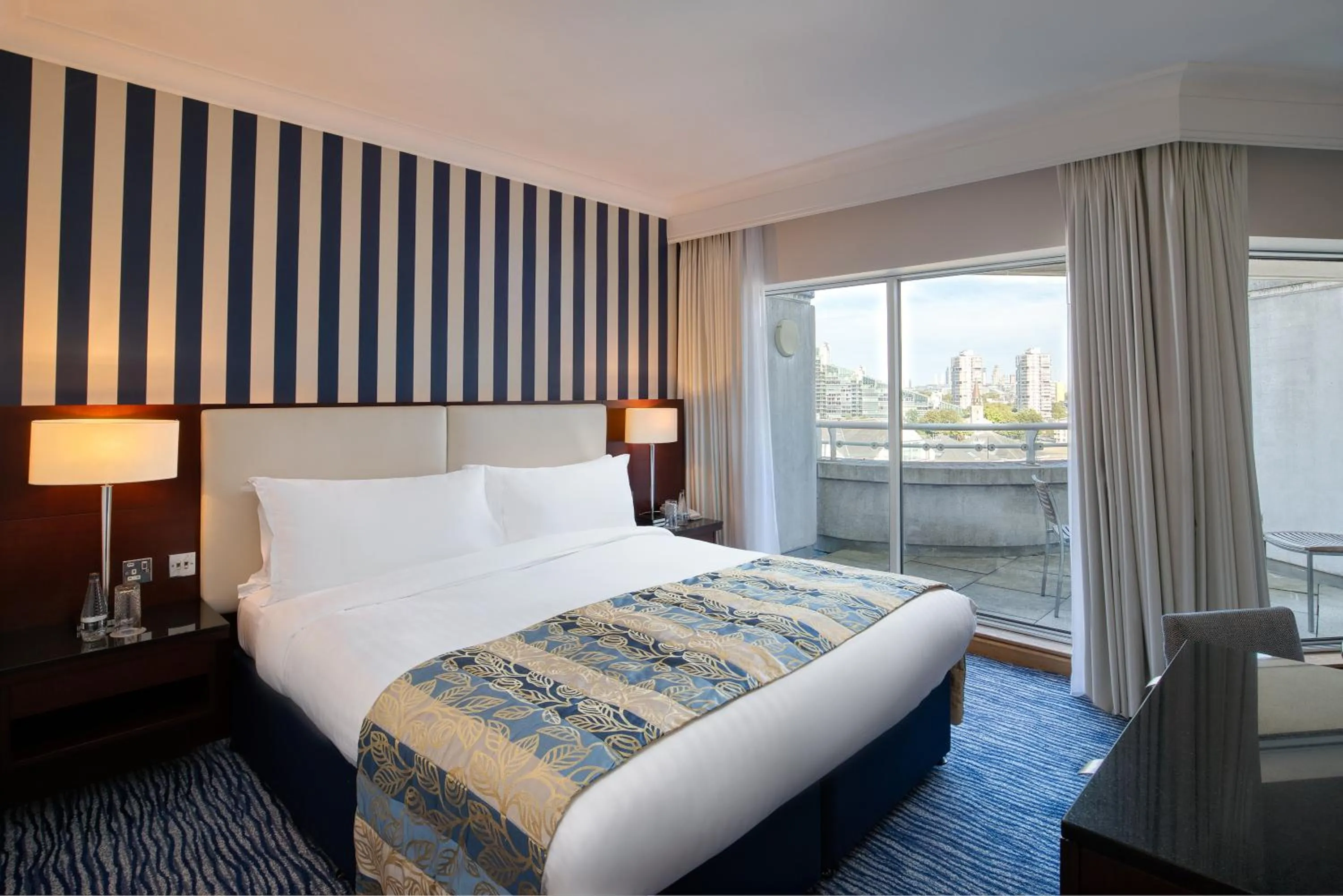 Bedroom, Bed in The Chelsea Harbour Hotel and Spa