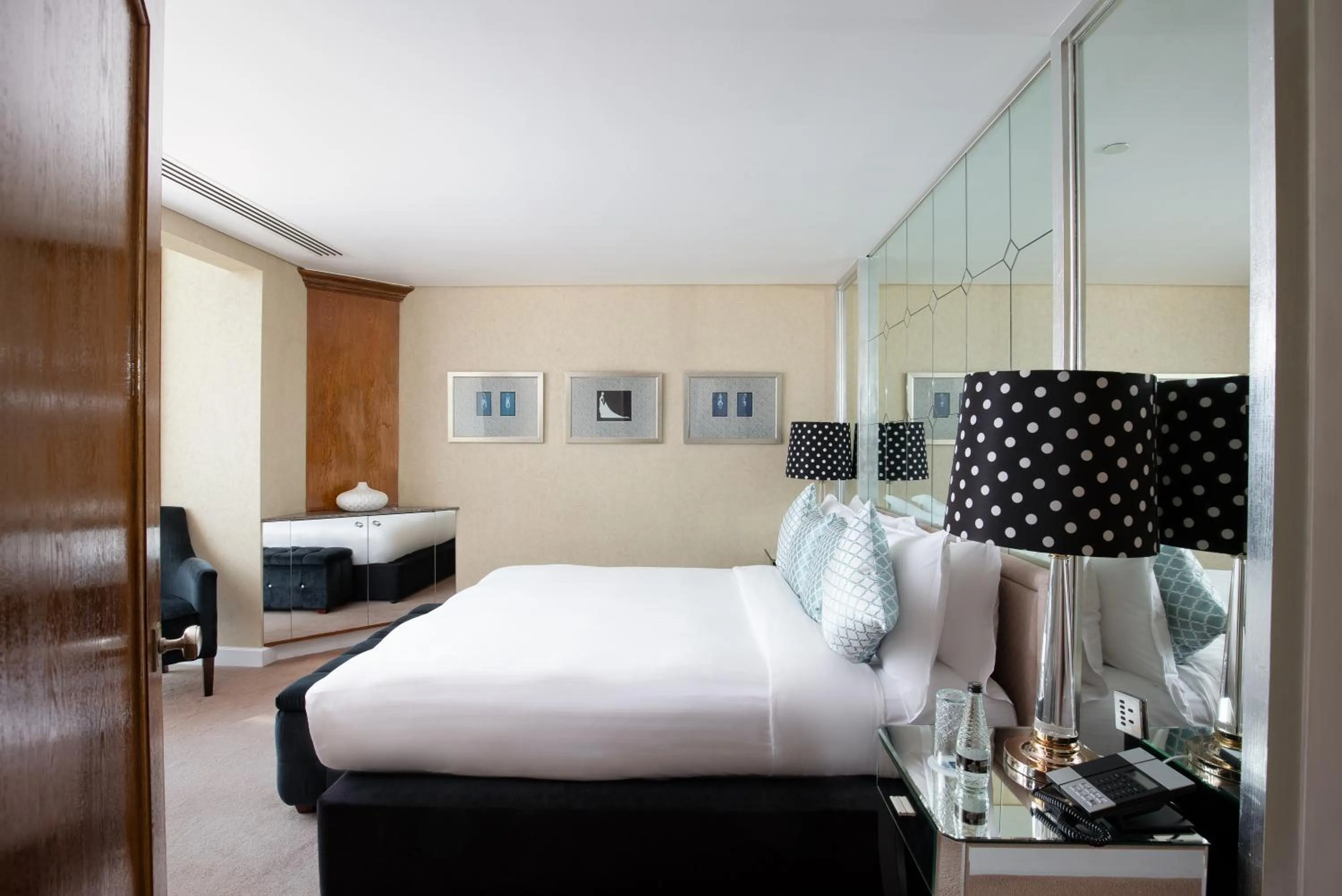 Bedroom, Bed in The Chelsea Harbour Hotel and Spa