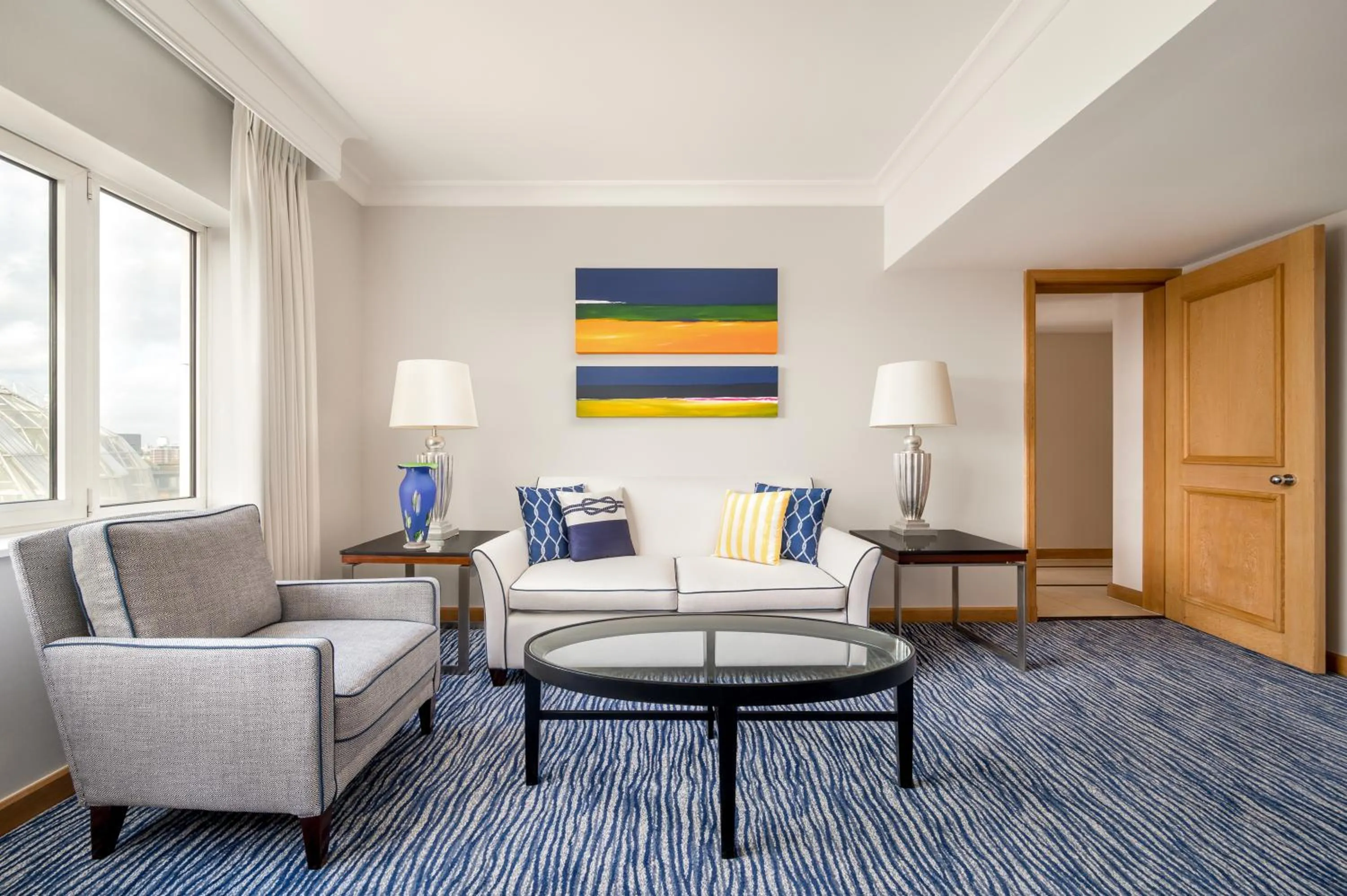 Seating area in The Chelsea Harbour Hotel and Spa