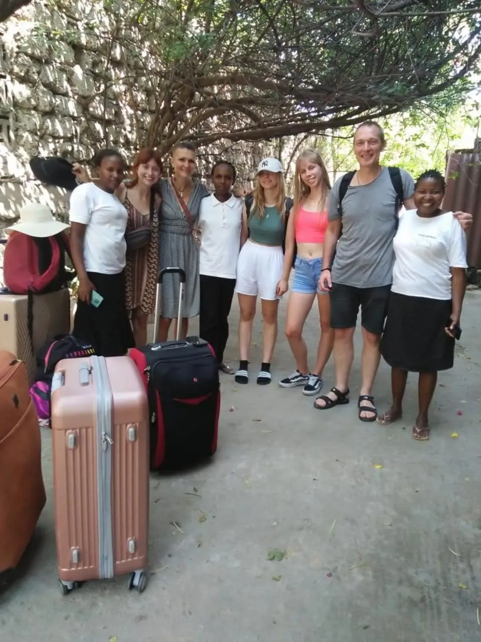 group of guests in Cingaki Hotel