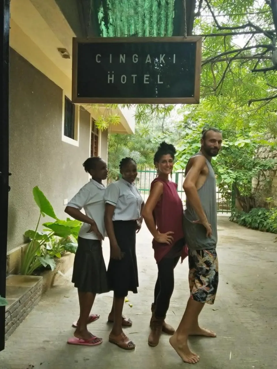 group of guests in Cingaki Hotel