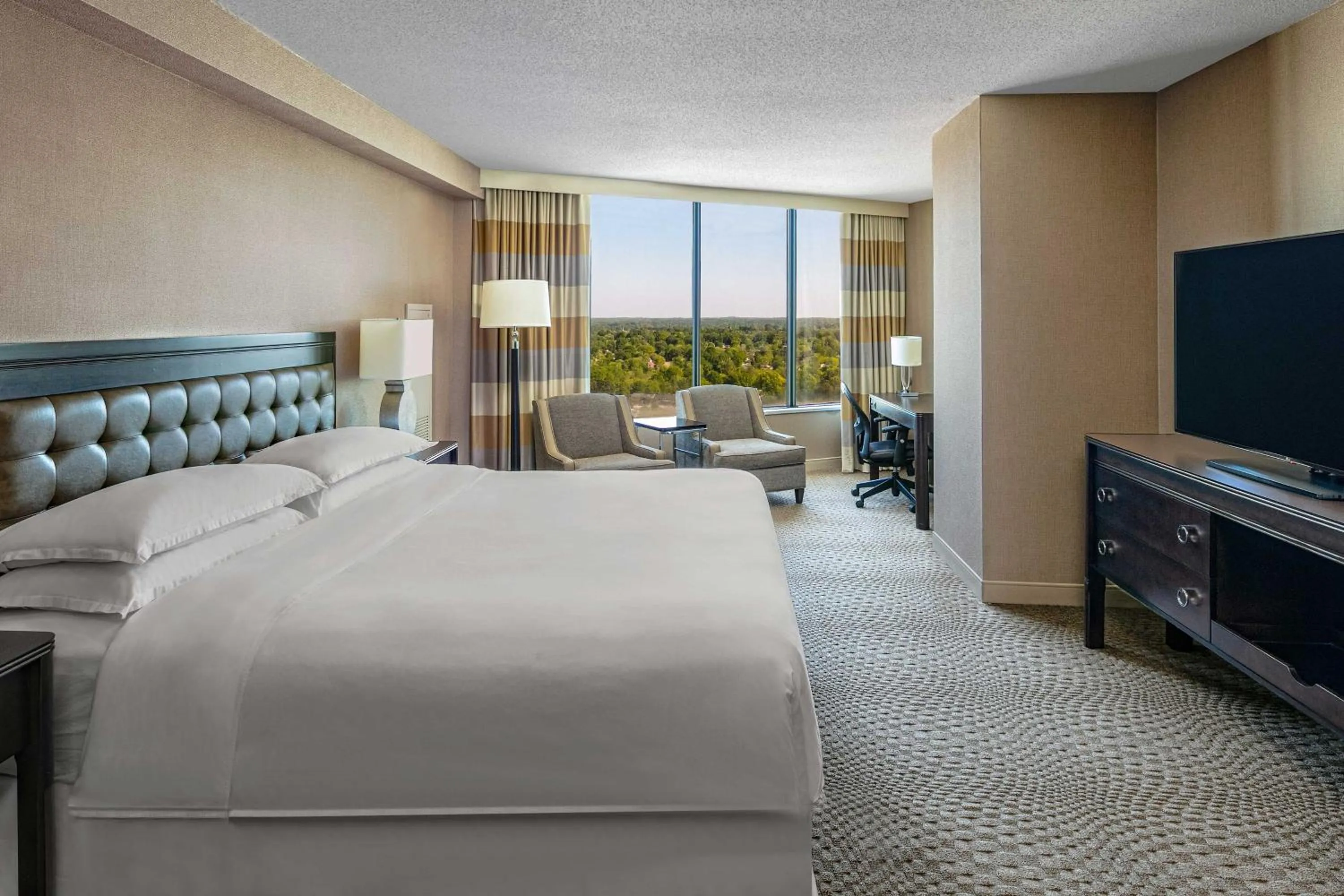 Photo of the whole room, Bed in Sheraton Greensboro