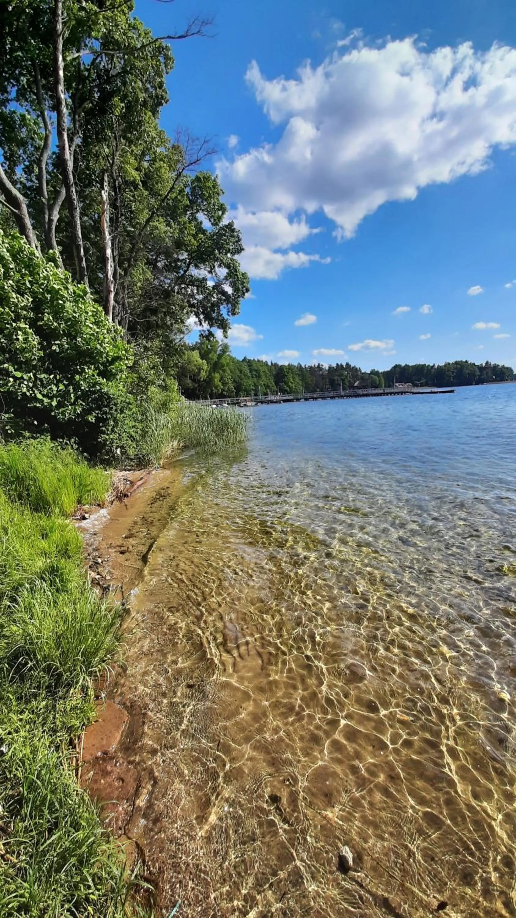 Lake view in Dom Letniskowy HELENA