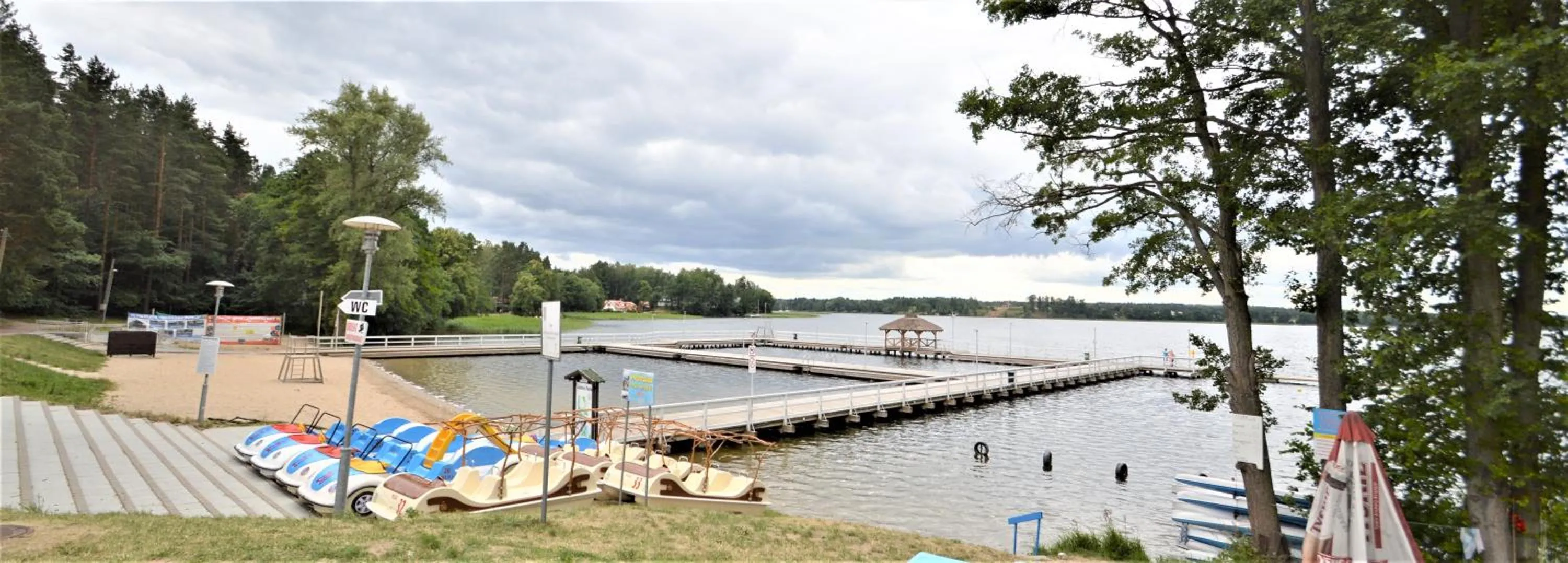 Lake view in Dom Letniskowy HELENA