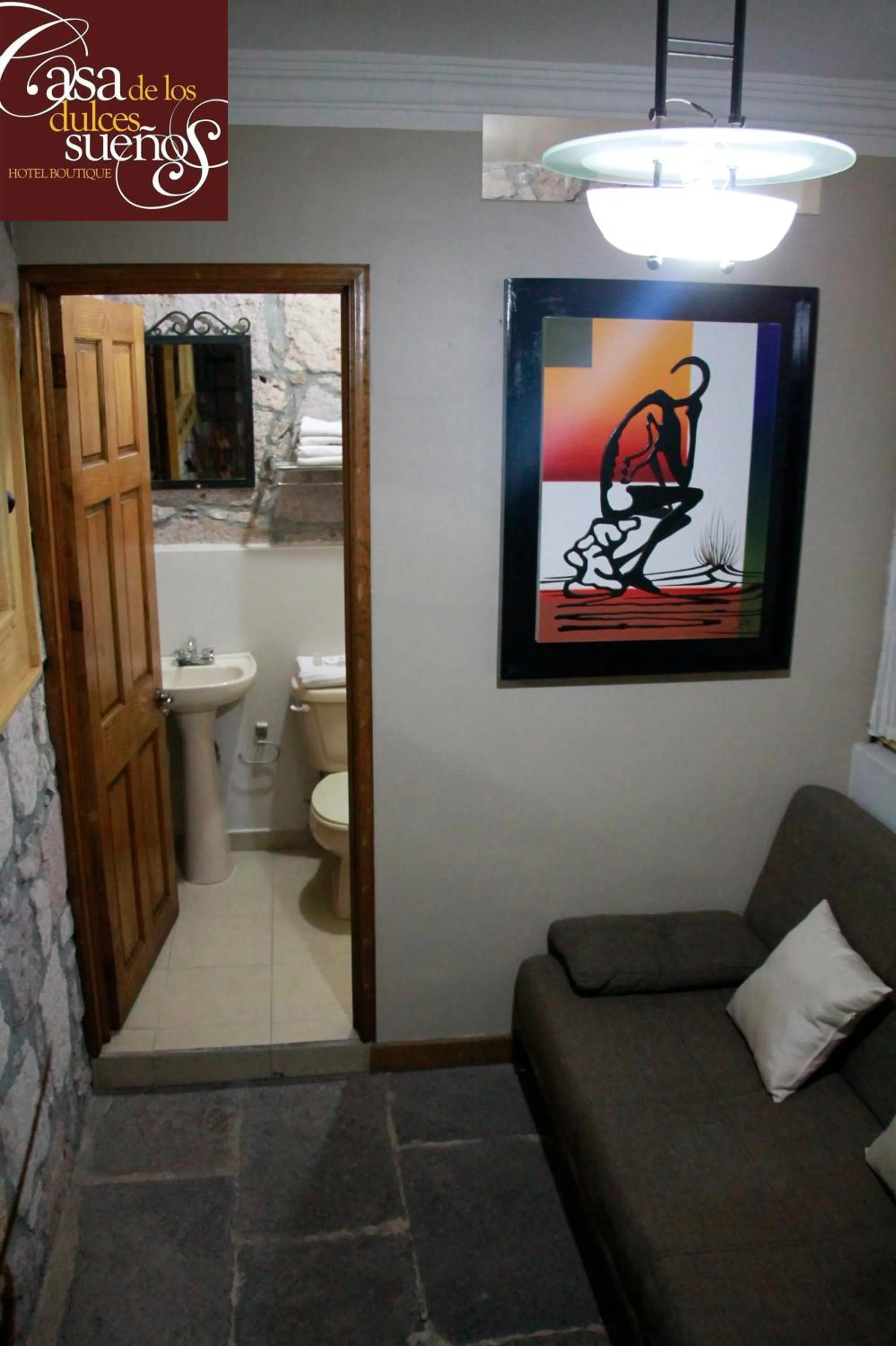 Living room in Casa de los Dulces Sueños