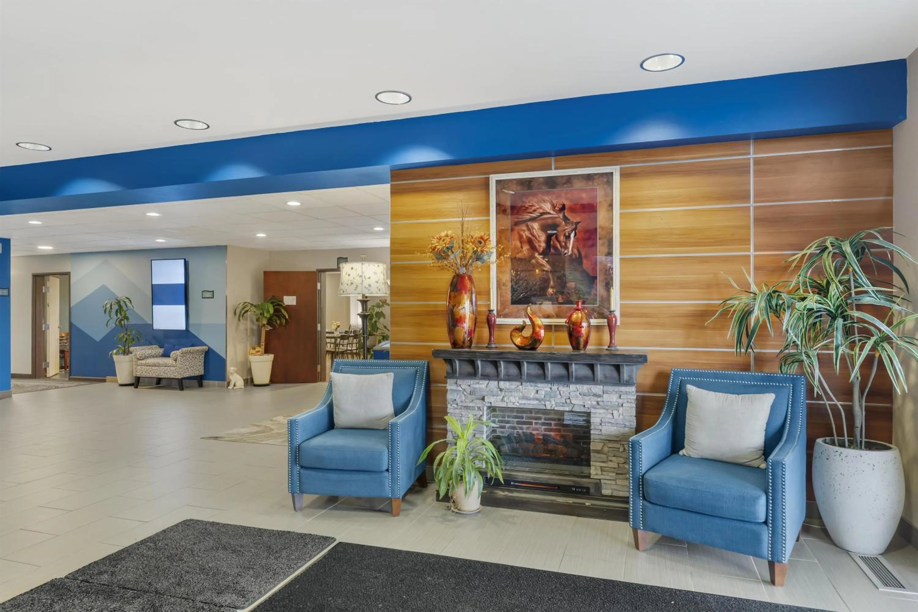 Lobby or reception in Best Western Sky Valley Inn