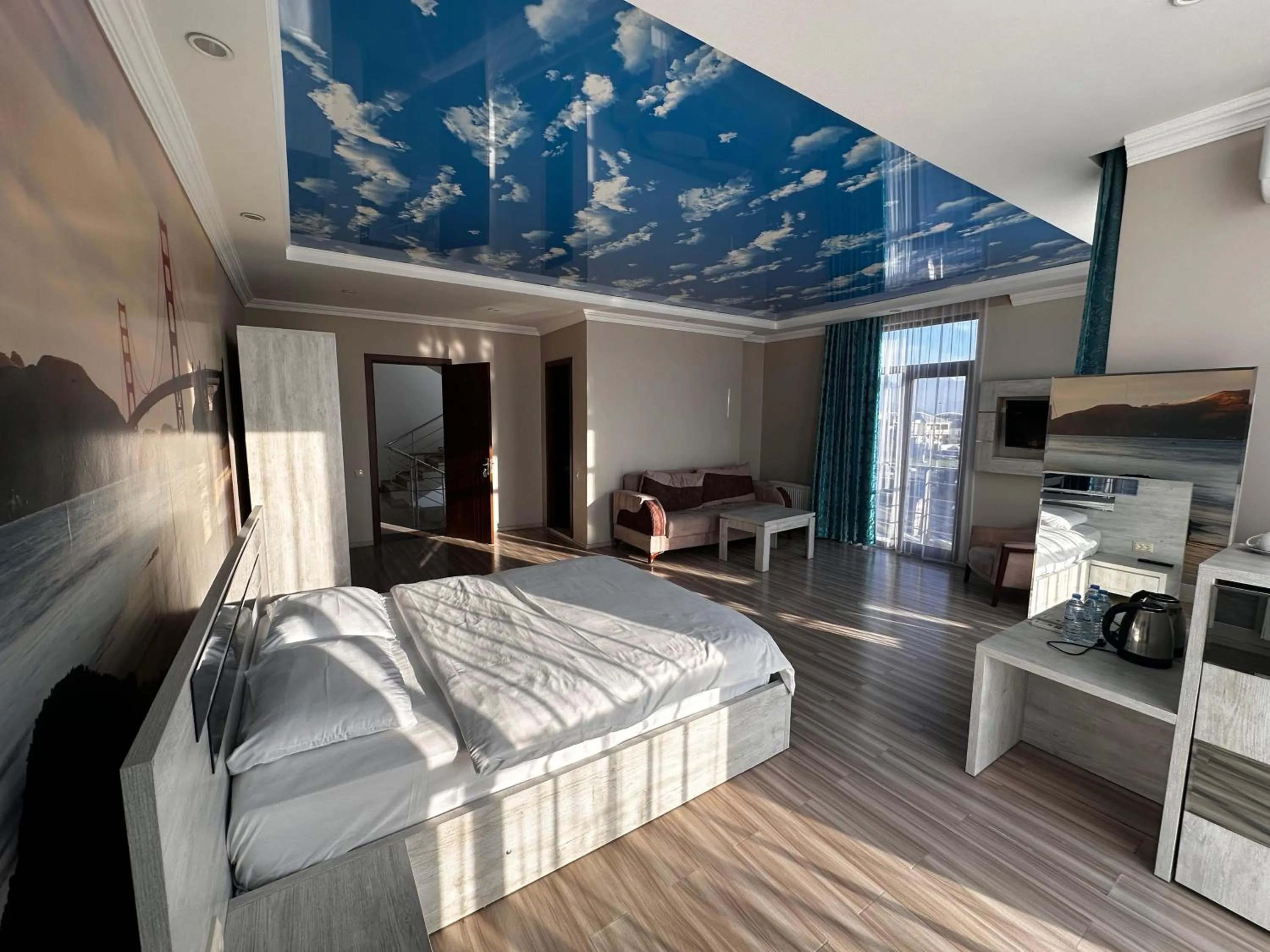 Bed in Hotel Skyline Batumi