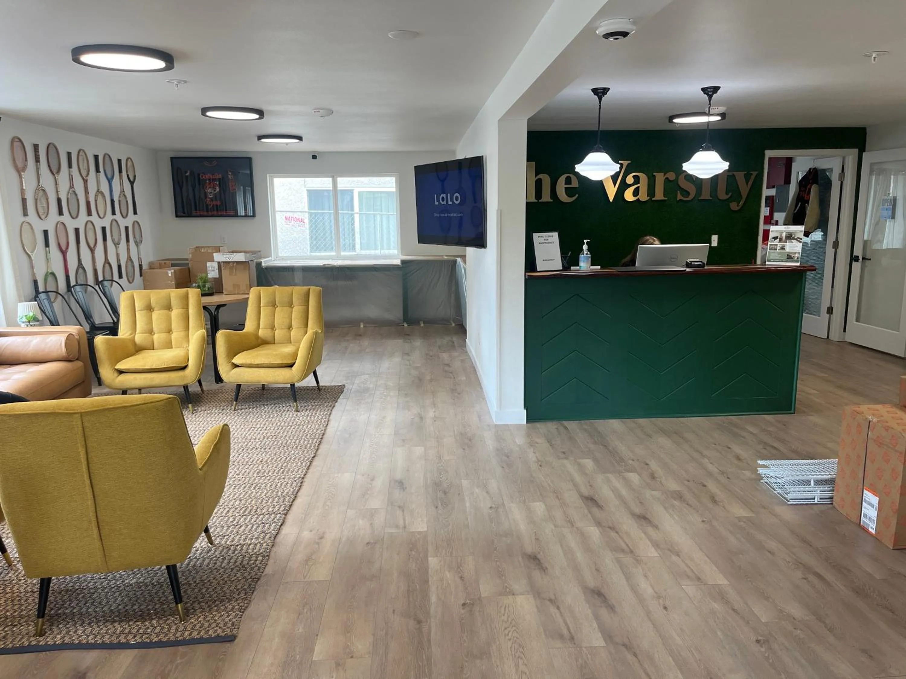 Lobby or reception in The Varsity Inn North
