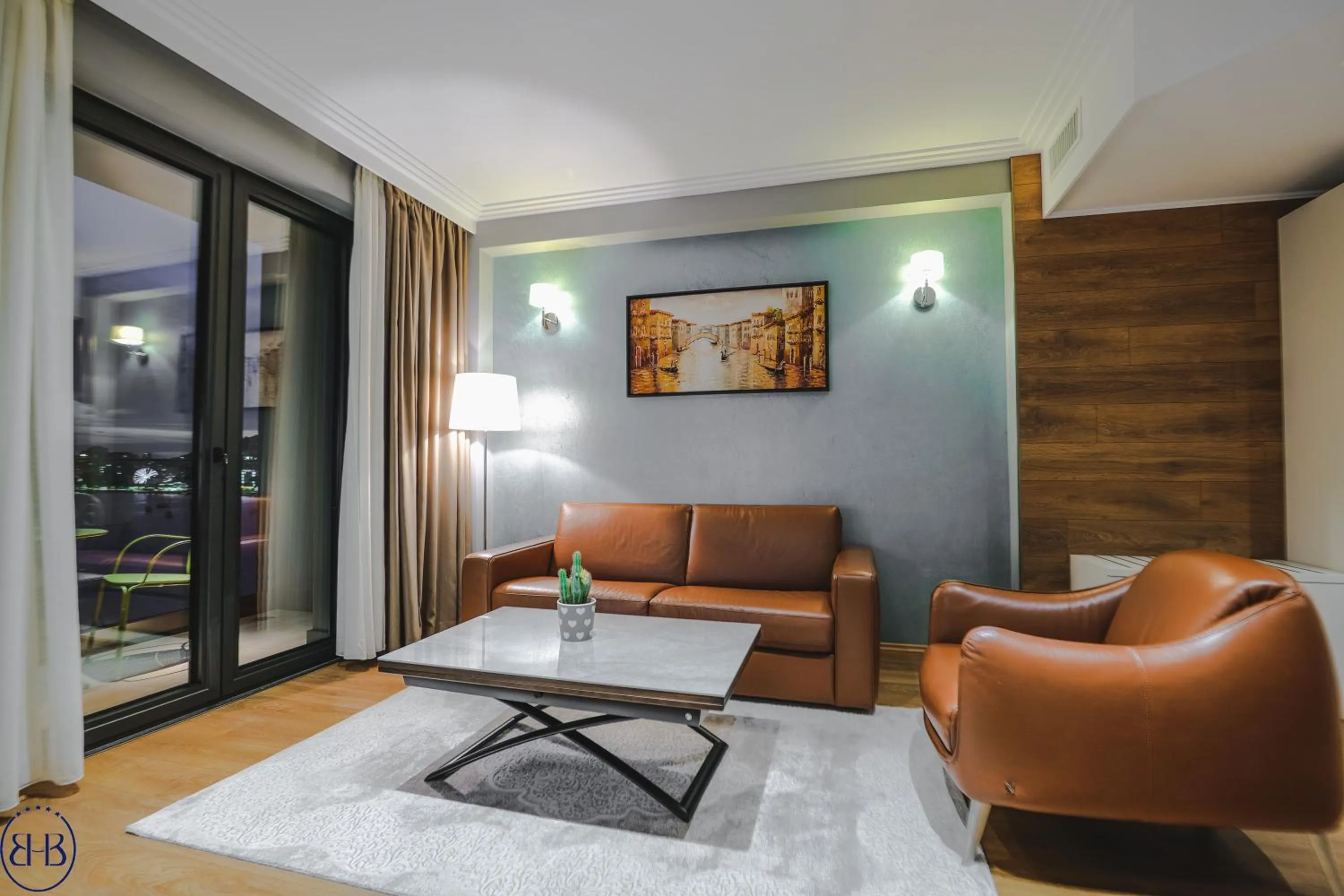 Living room in Hotel Saranda Butrinti, Affiliated by Melia