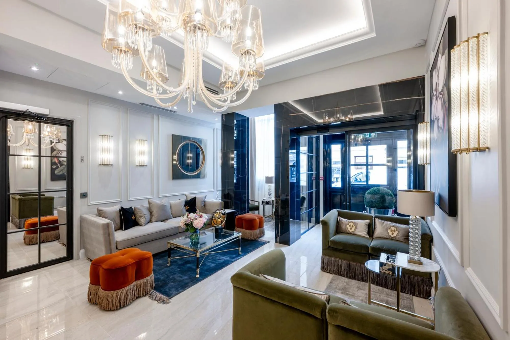 Seating area in The Castleton Hotel