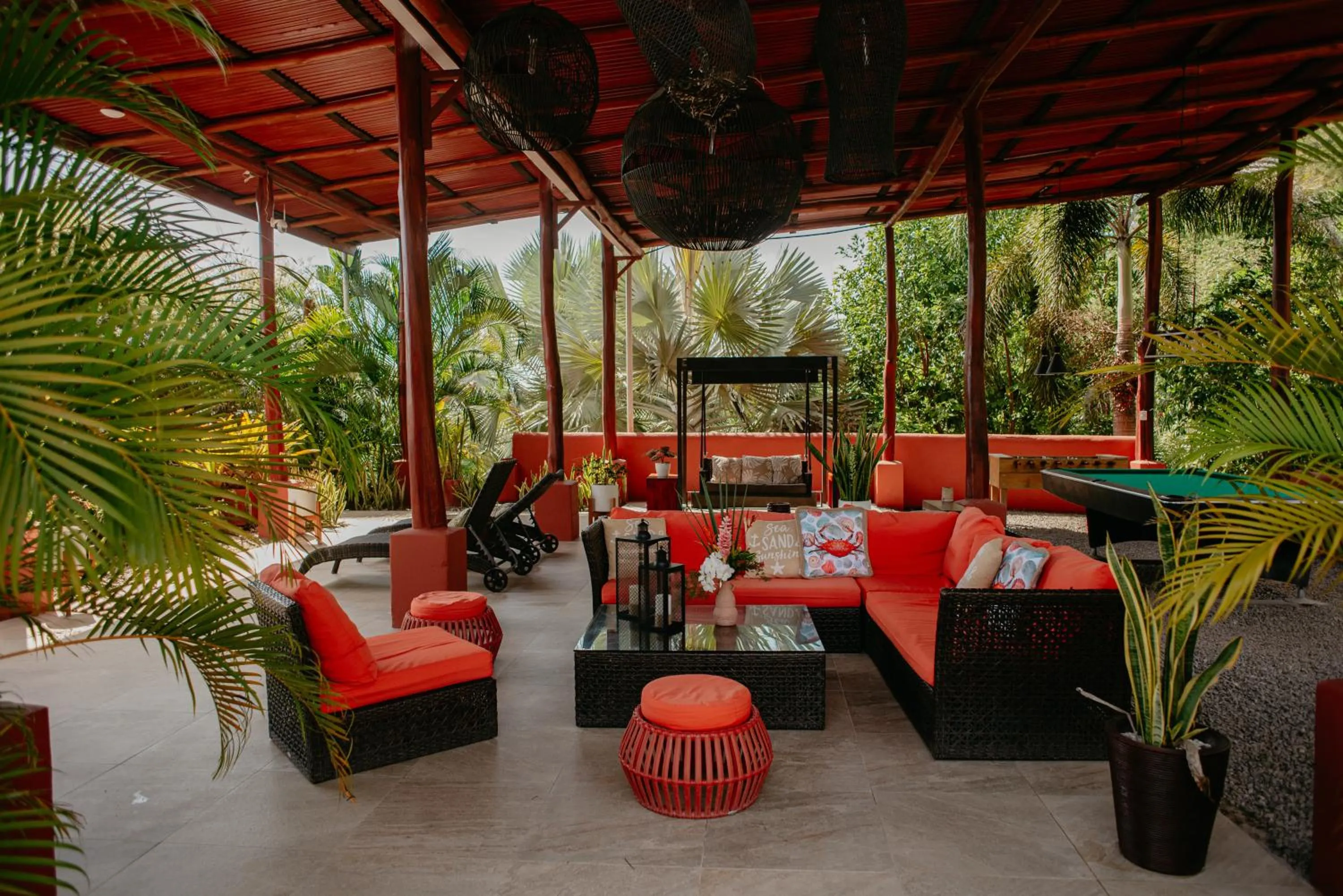 Billiard in Eco Boutique Hotel Vista Las Islas Reserva Natural