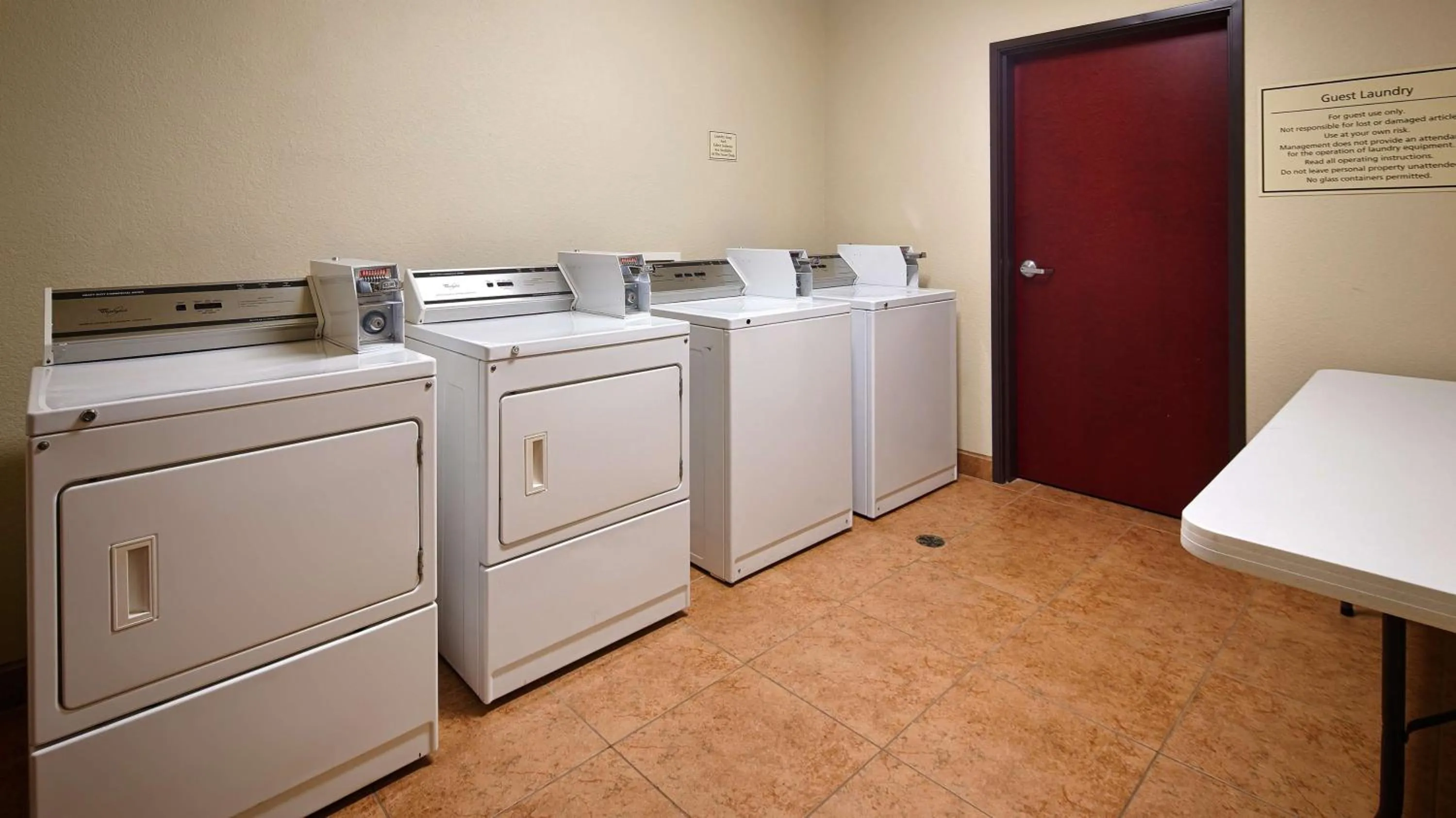 laundry in Best Western Plus Katy Inn & Suites