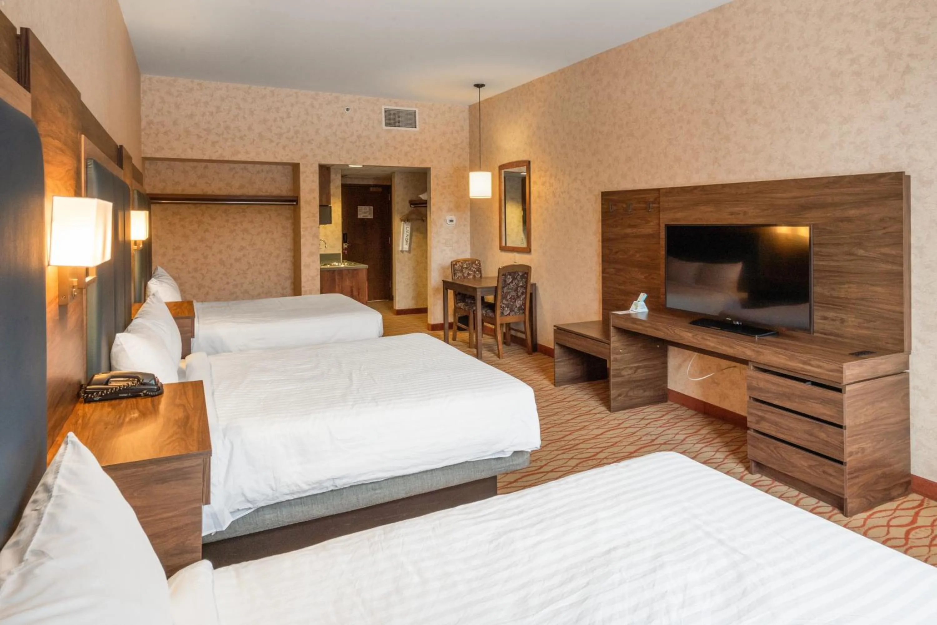 Bed in The Lodge at Big Sky