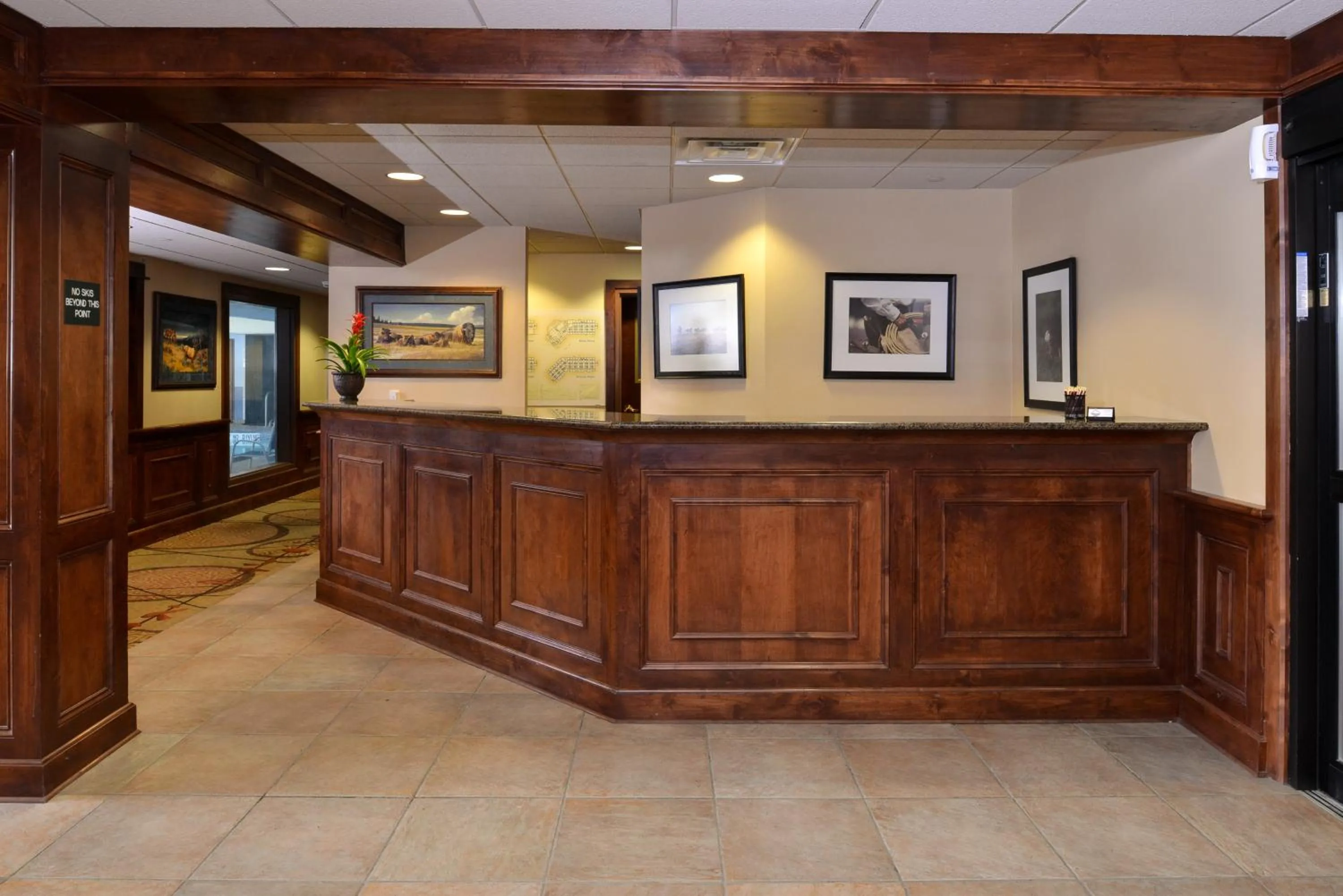 Lobby or reception in The Lodge at Big Sky