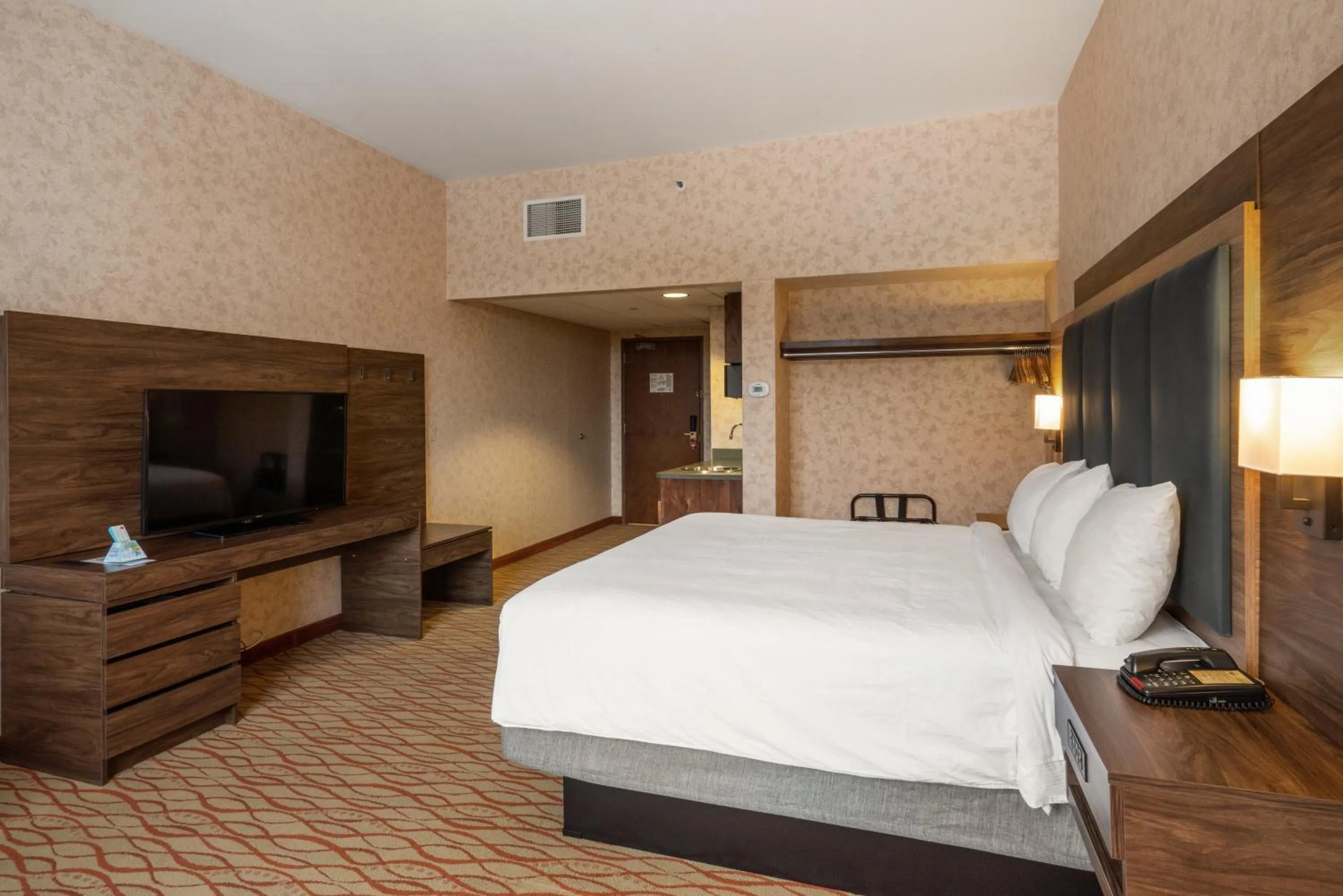 Bed in The Lodge at Big Sky