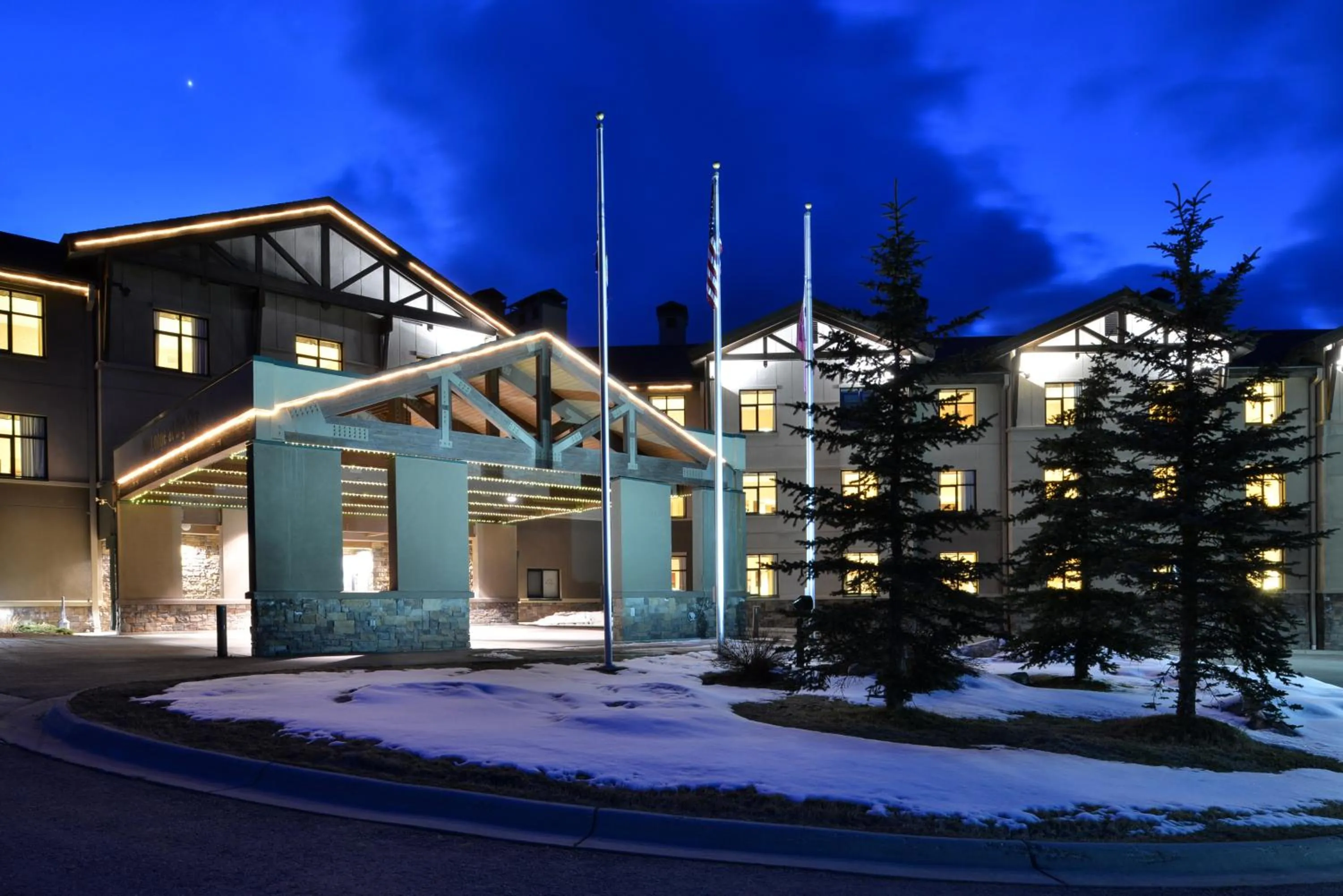 Property building in The Lodge at Big Sky