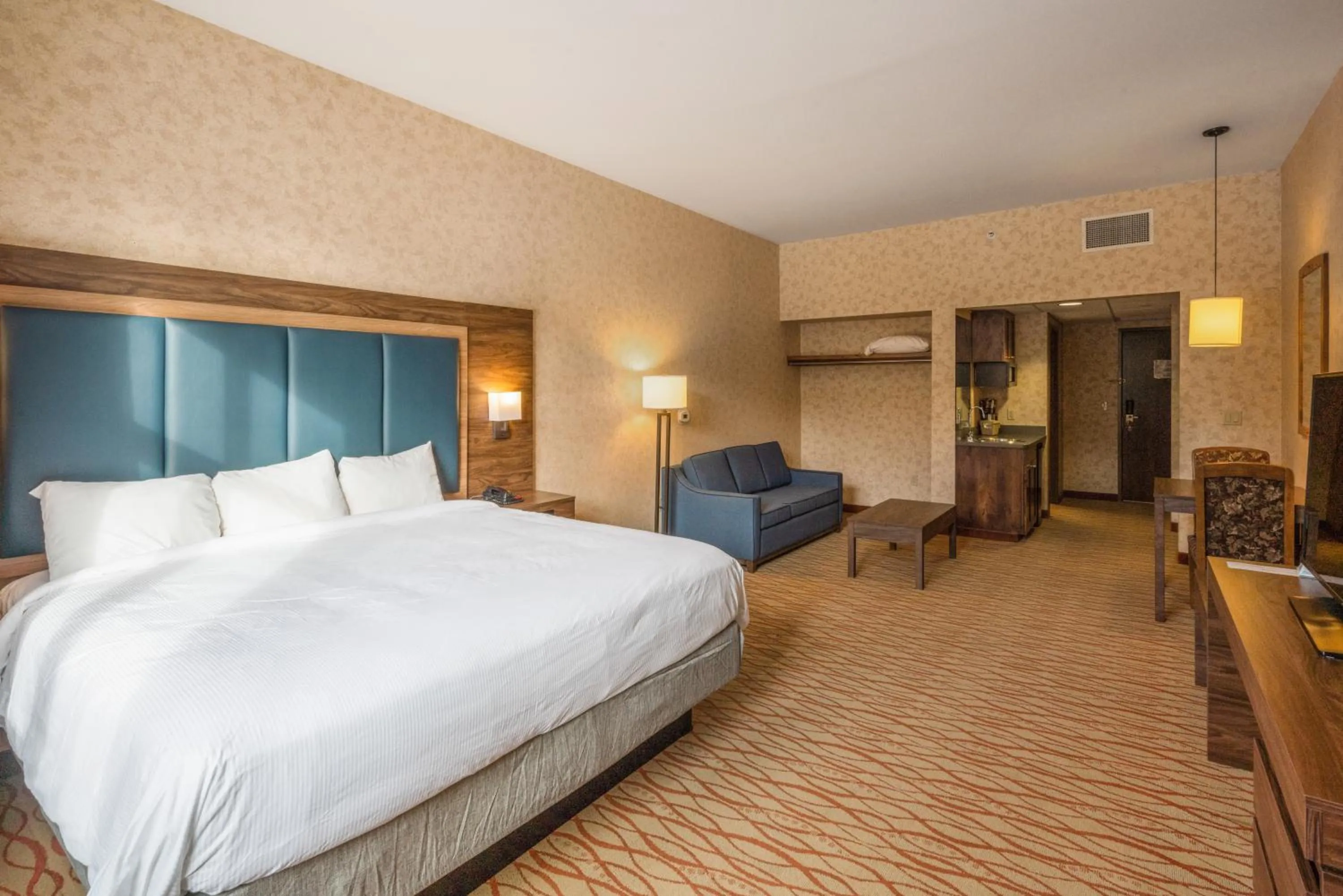 Bed in The Lodge at Big Sky