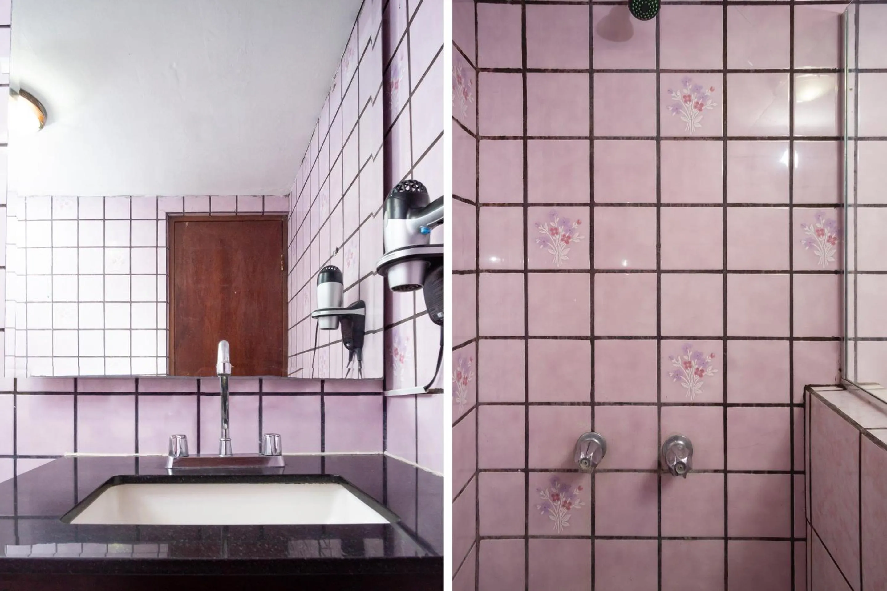 Bathroom in OYO Hotel Hacienda Don Luis, Rosarito