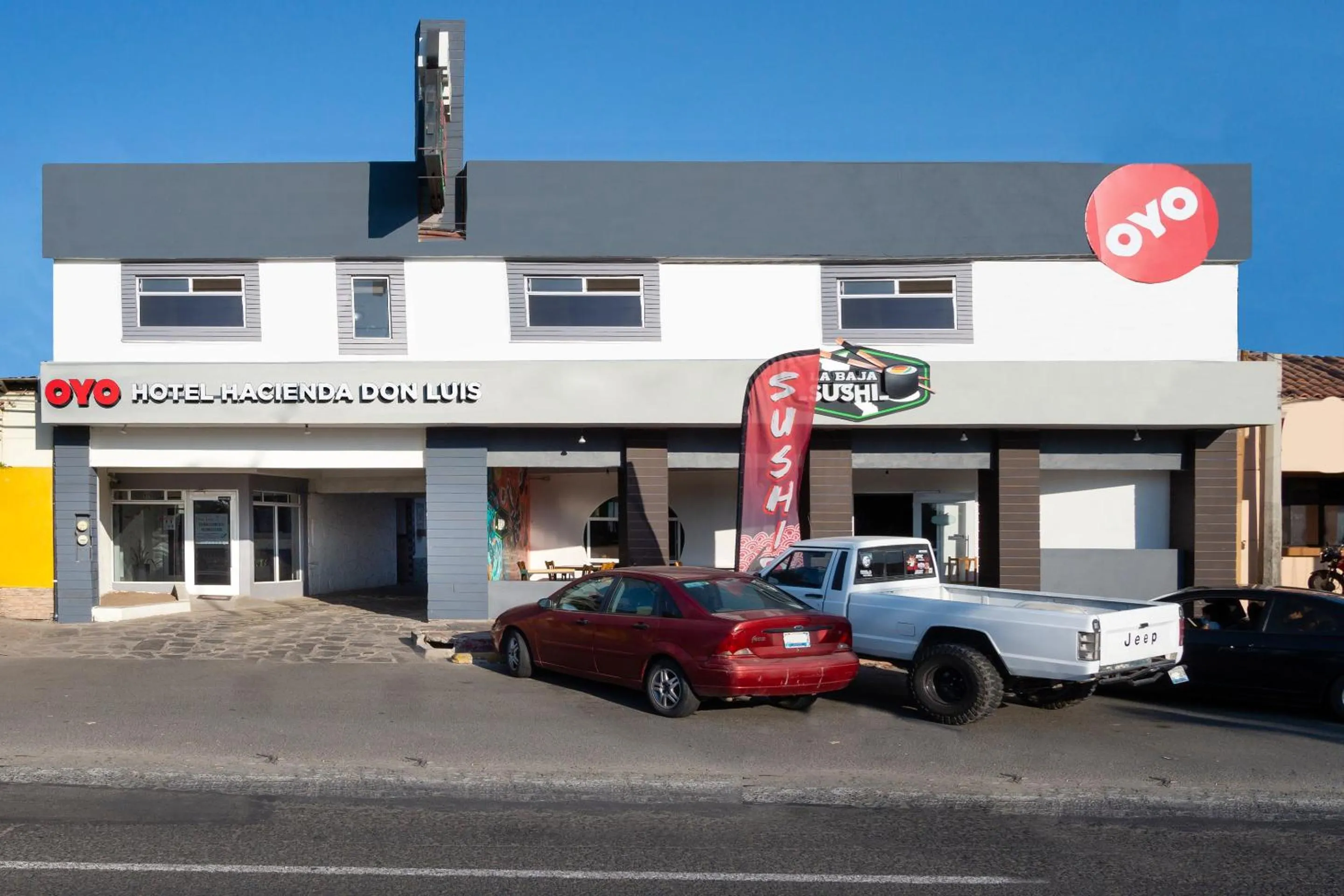 Facade/entrance, Property Building in OYO Hotel Hacienda Don Luis, Rosarito