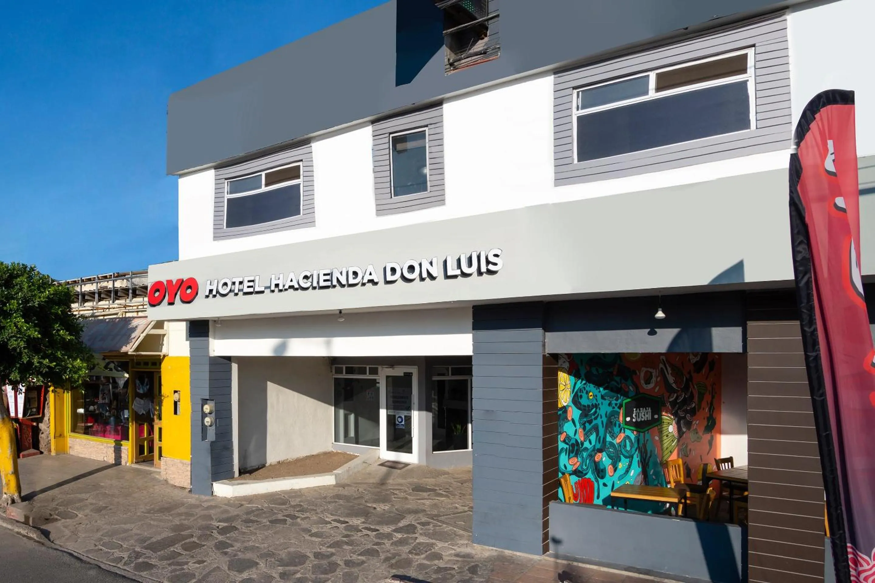 Facade/entrance, Property Building in OYO Hotel Hacienda Don Luis, Rosarito