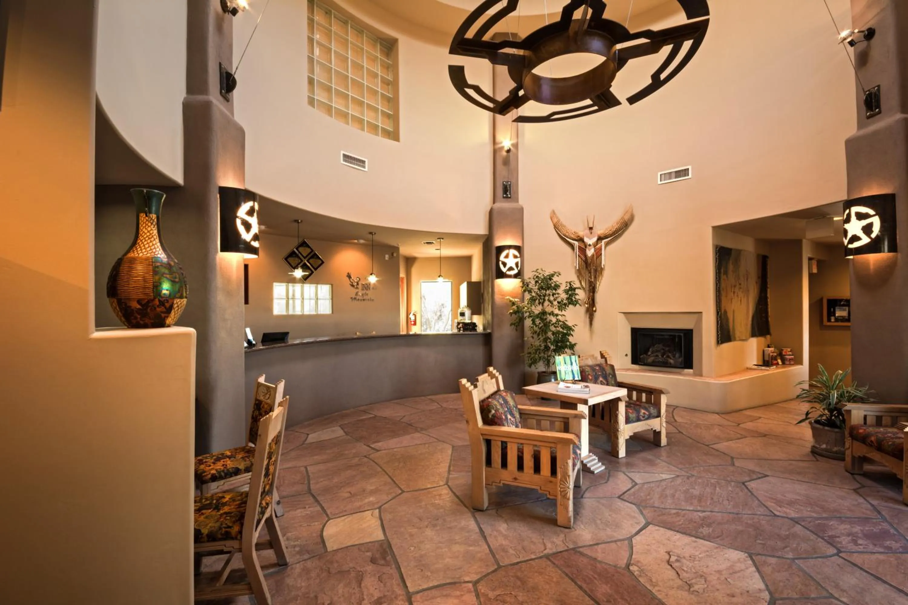 Lobby or reception in Inn at Eagle Mountain