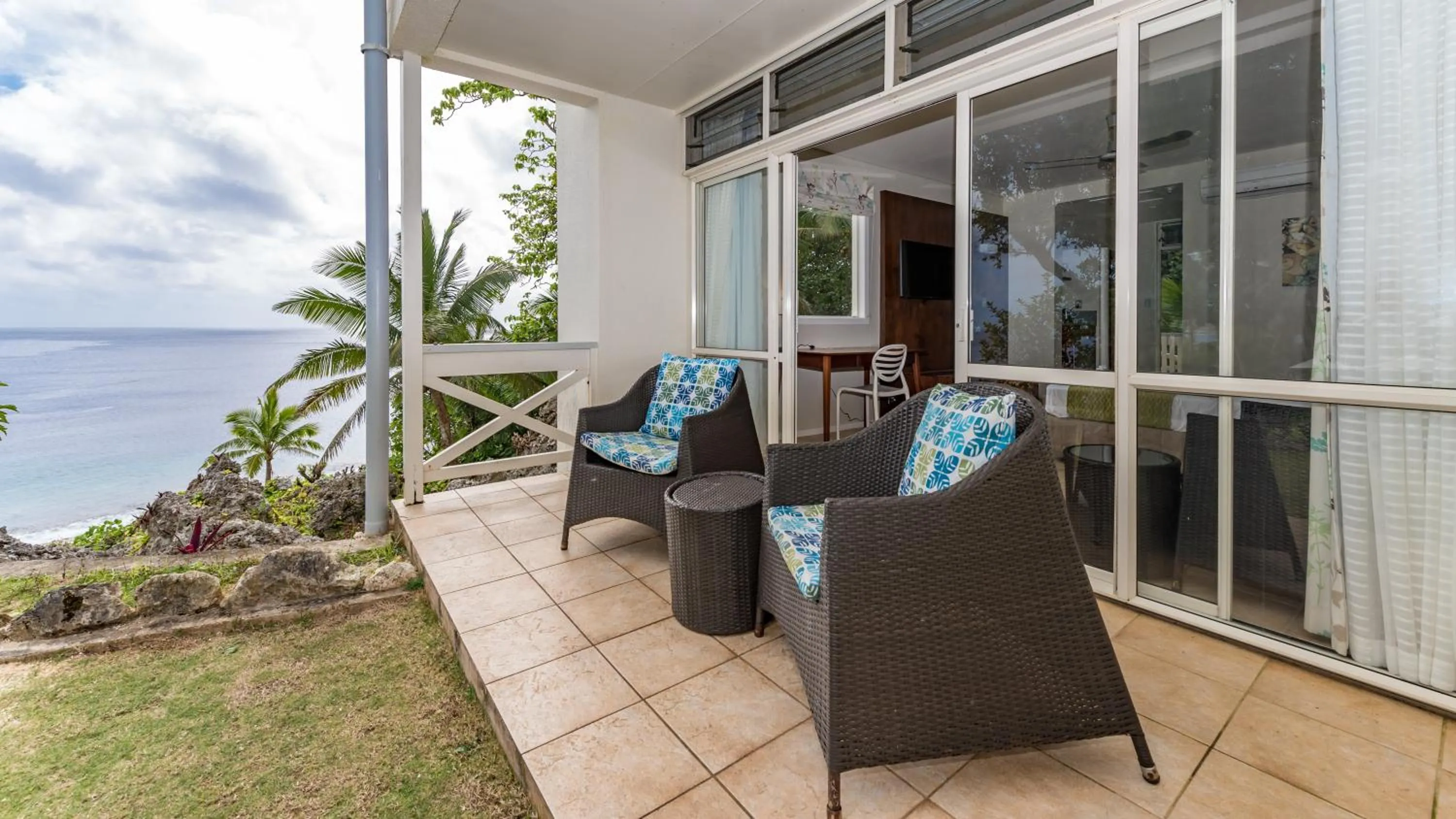 Patio in Scenic Matavai Resort Niue