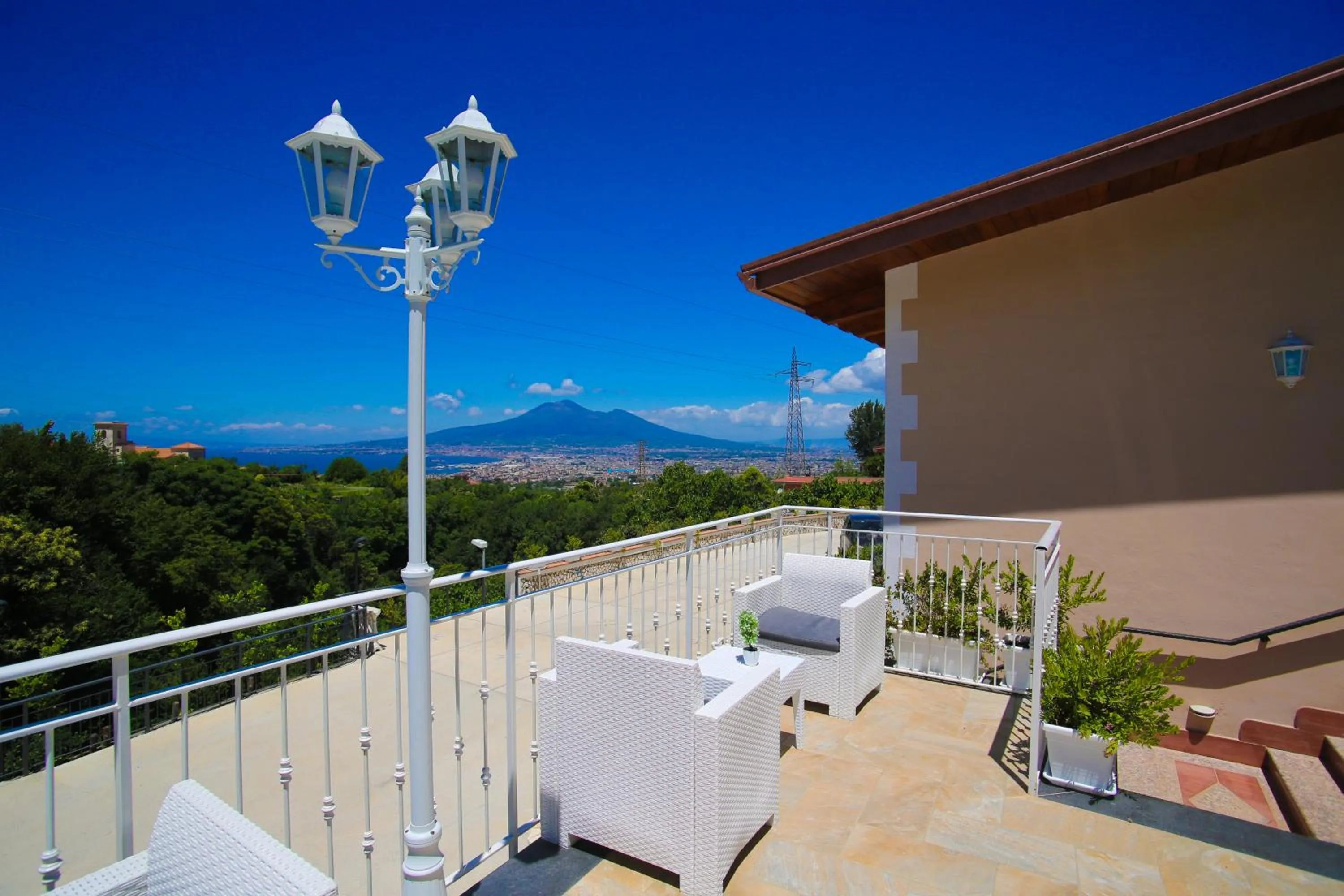 Balcony/Terrace in B&B Villa Catiè