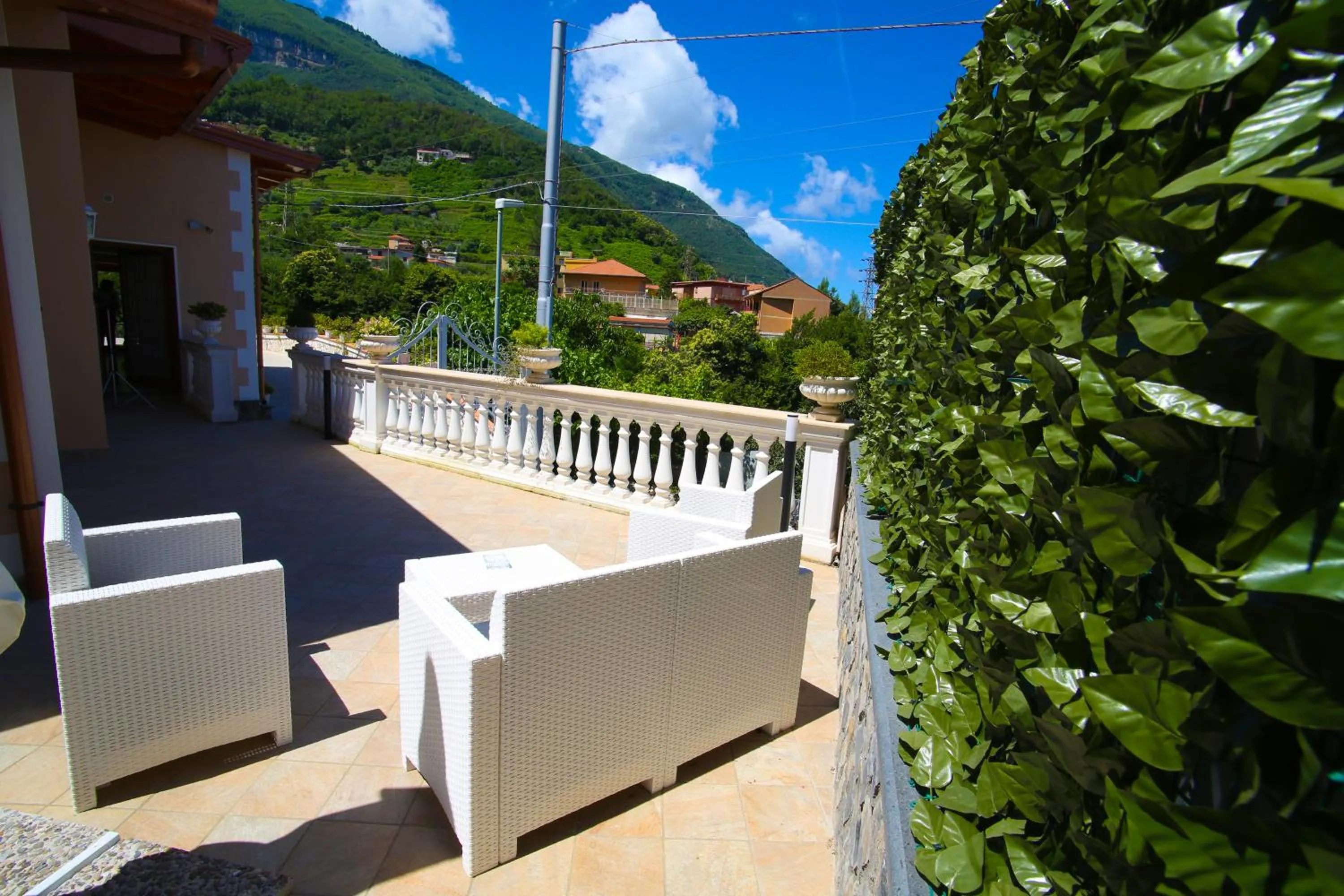 Balcony/Terrace in B&B Villa Catiè