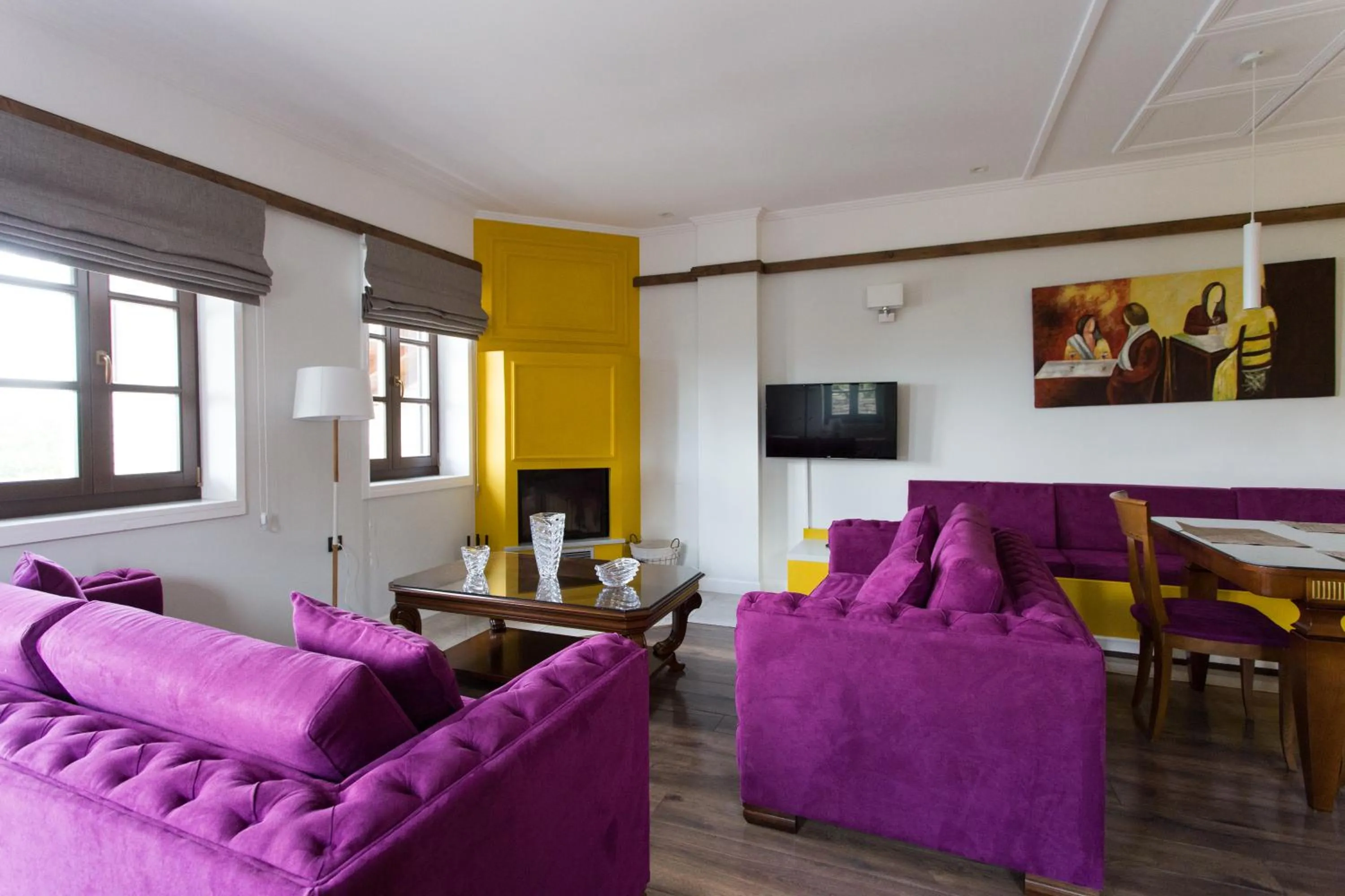 Living room in Abi Luxury Villas