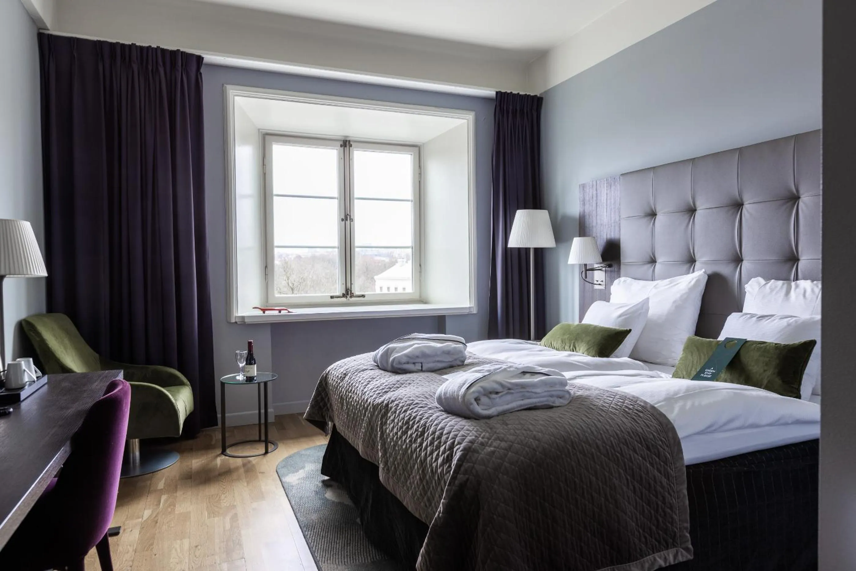 Bedroom, Bed in Clarion Hotel Post