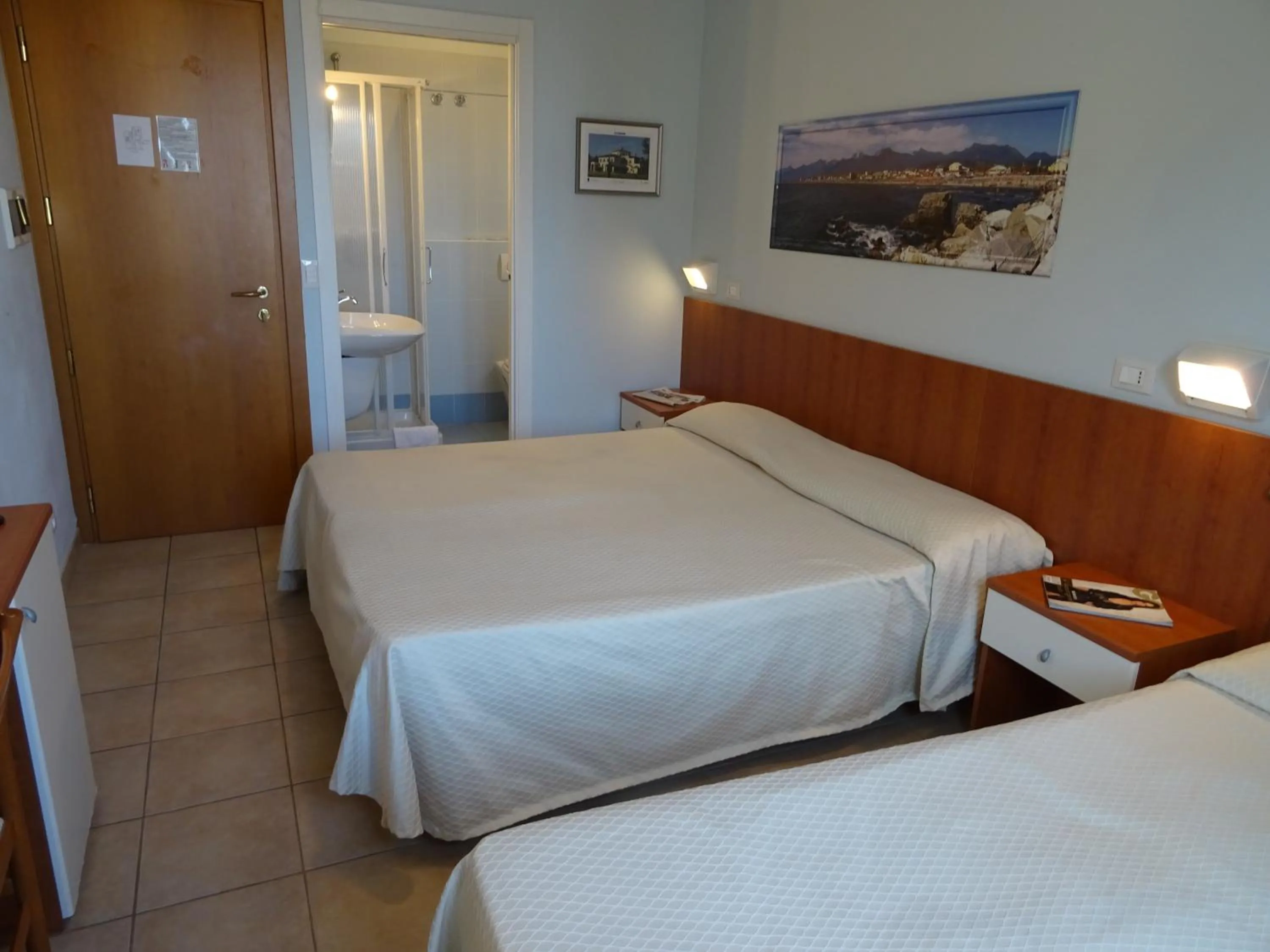 Bed in Hotel Sole E Mare