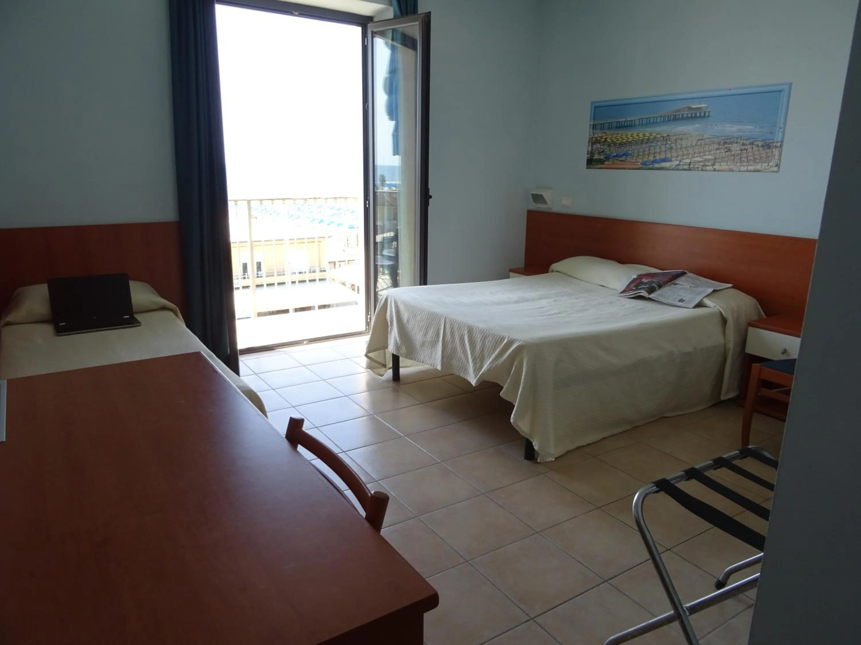 Bed in Hotel Sole E Mare