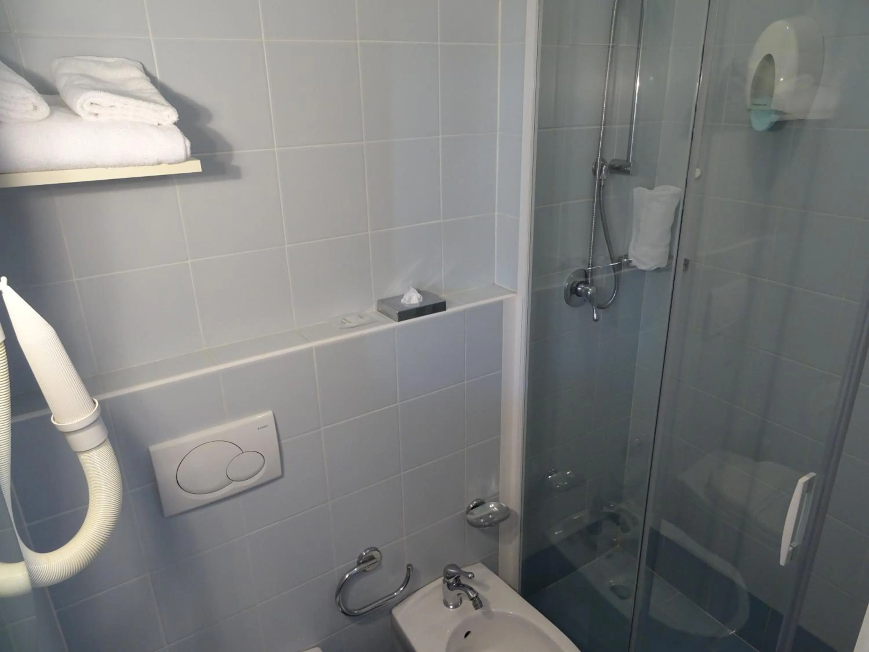 Toilet in Hotel Sole E Mare