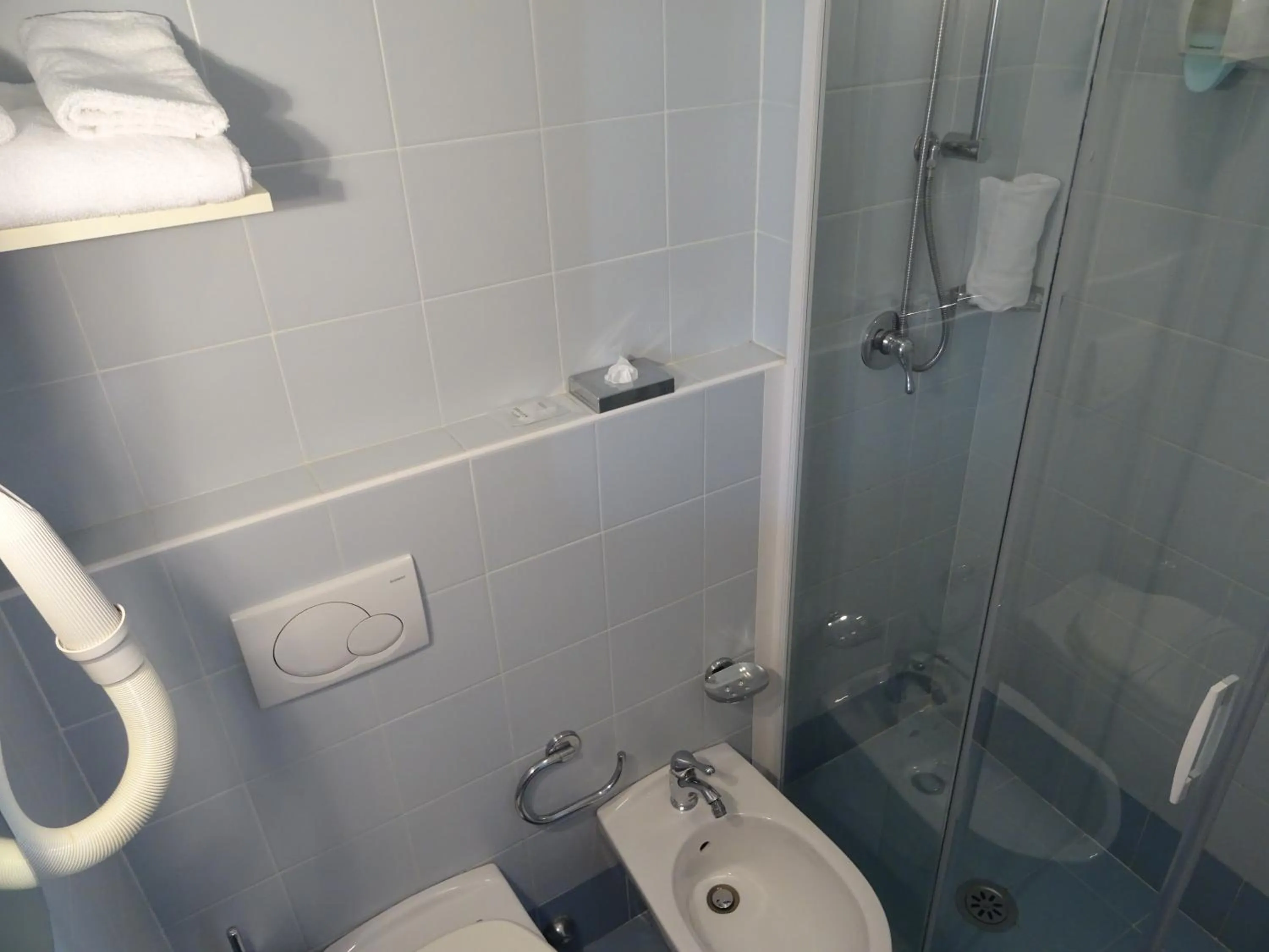 Toilet in Hotel Sole E Mare