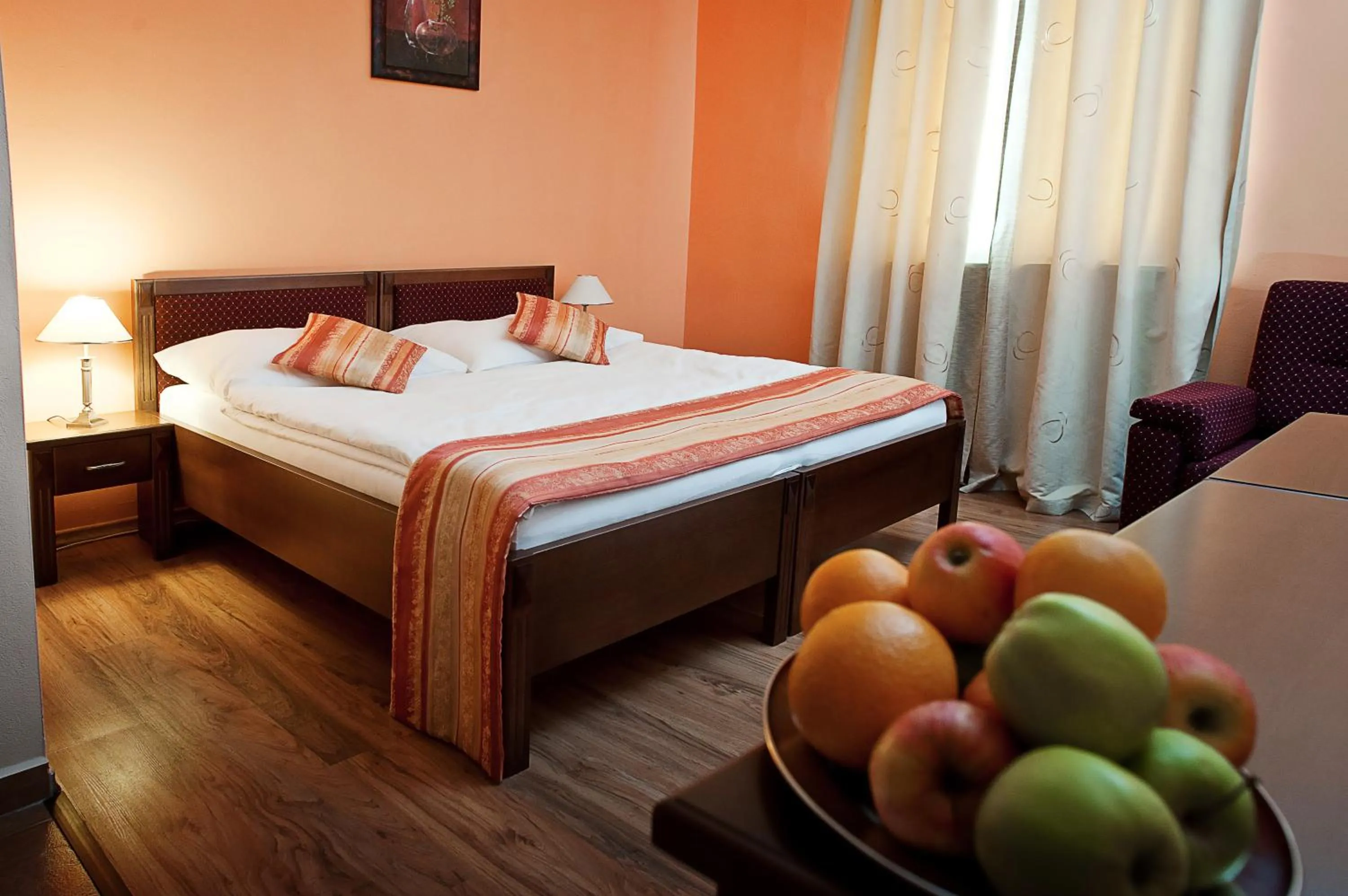 Bedroom, Bed in Kolštejn wellness centrum